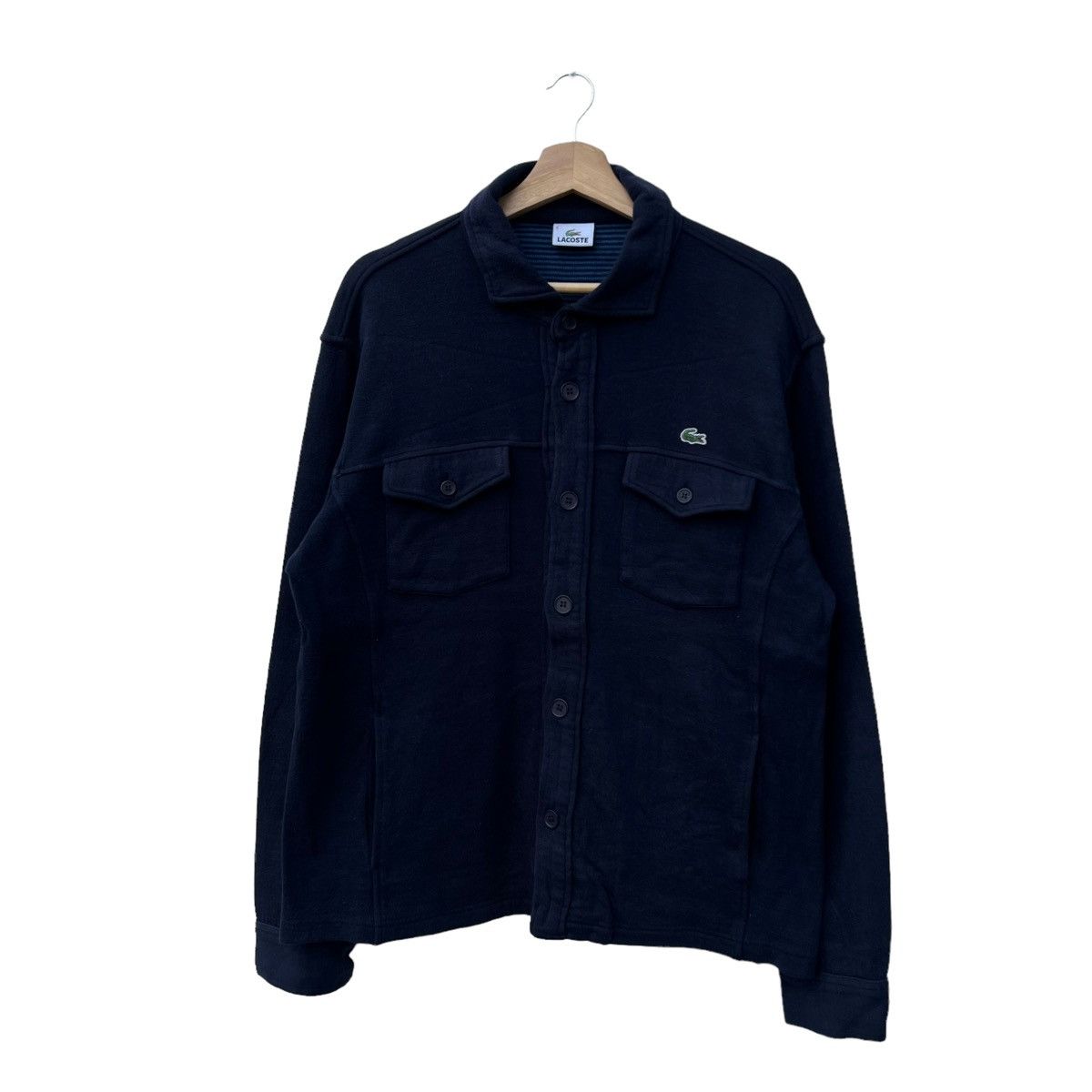 Japanese Brand VINTAGE CARGO JACKET LACOSTE JAPAN Size US M / EU 48-50 / 2 - 1 Thumbnail