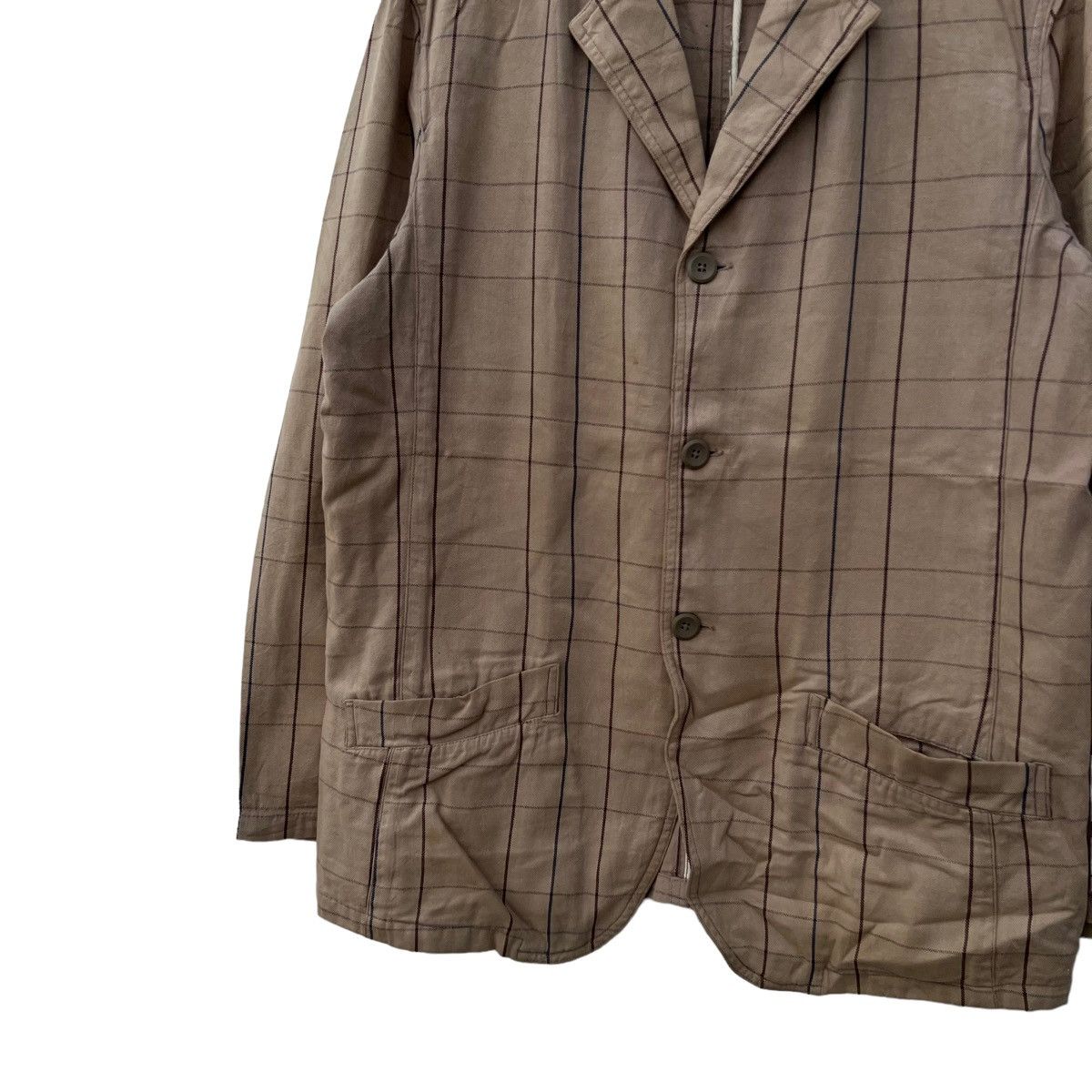 Japanese Brand VINTAGE NST JAPAN STRIPED JACKET INSPIRED ISSEY MIYAKE Size US L / EU 52-54 / 3 - 3 Thumbnail