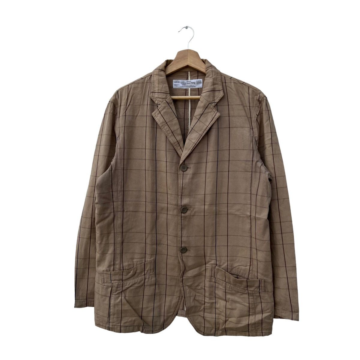 Japanese Brand VINTAGE NST JAPAN STRIPED JACKET INSPIRED ISSEY MIYAKE Size US L / EU 52-54 / 3 - 1 Thumbnail