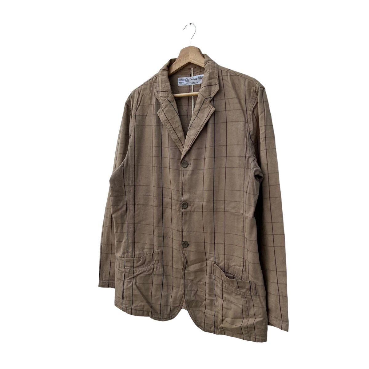 Japanese Brand VINTAGE NST JAPAN STRIPED JACKET INSPIRED ISSEY MIYAKE Size US L / EU 52-54 / 3 - 2 Thumbnail