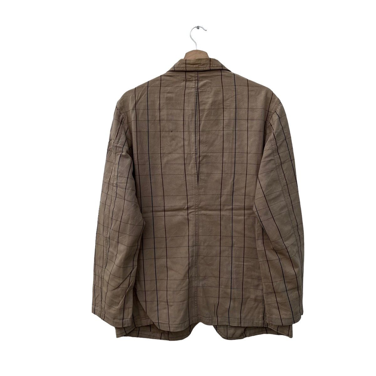 Japanese Brand VINTAGE NST JAPAN STRIPED JACKET INSPIRED ISSEY MIYAKE Size US L / EU 52-54 / 3 - 8 Thumbnail