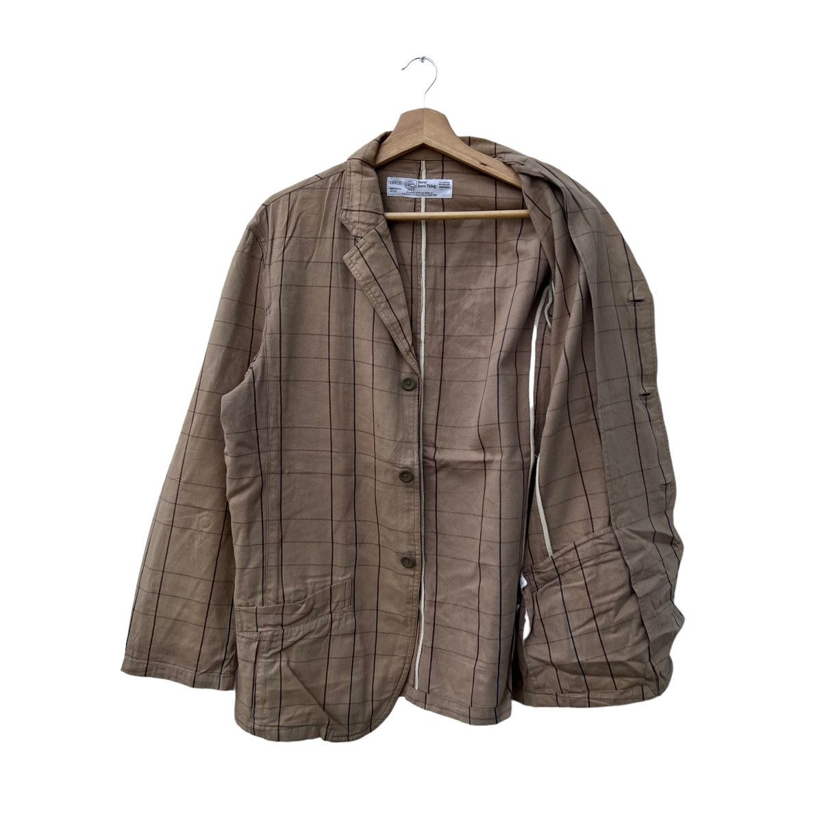 Japanese Brand VINTAGE NST JAPAN STRIPED JACKET INSPIRED ISSEY MIYAKE Size US L / EU 52-54 / 3 - 10 Thumbnail