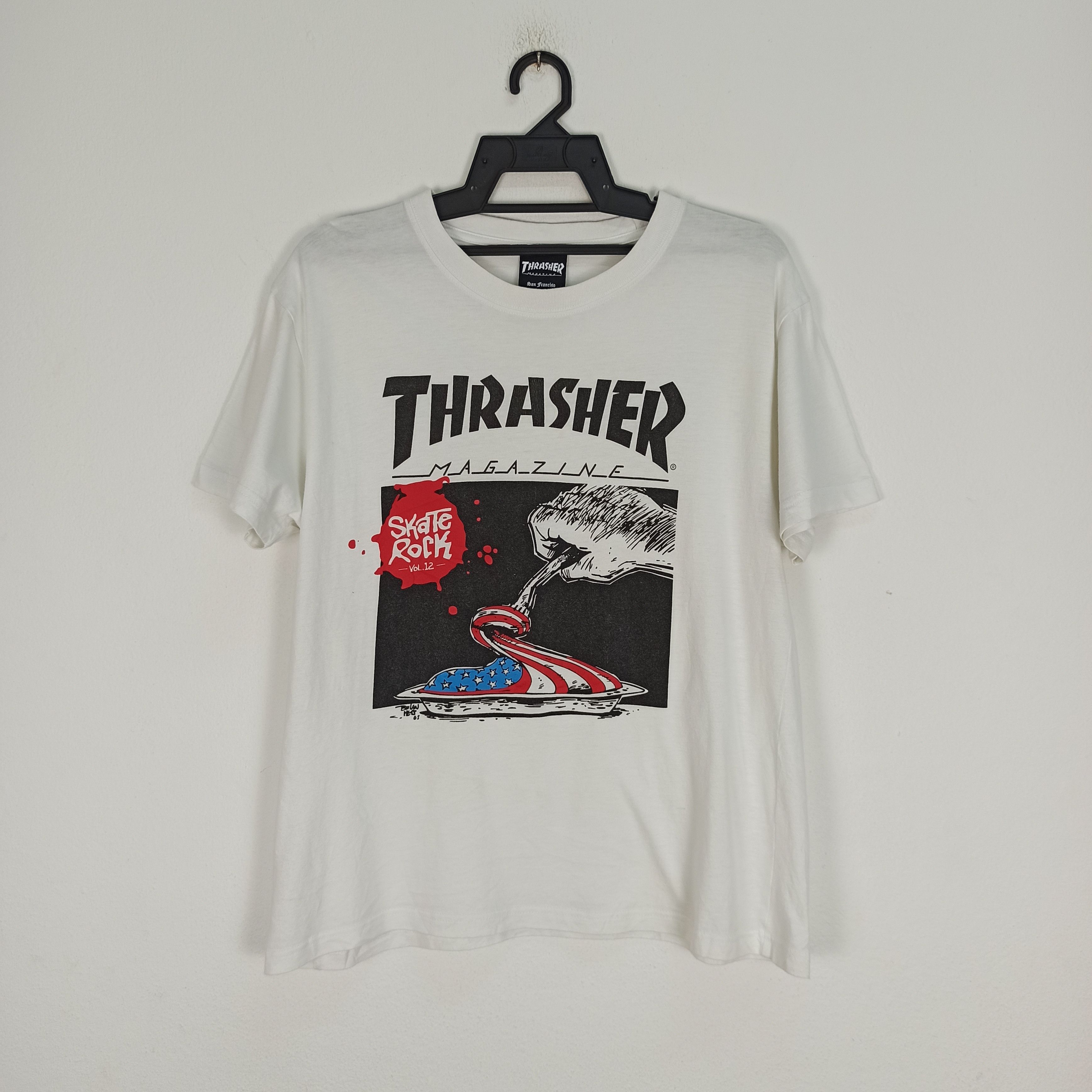 Thrasher 🔥STEALS🔥 Thrasher Magazine San Francisco Skate Rock USA Size M / US 6-8 / IT 42-44 - 1 Thumbnail
