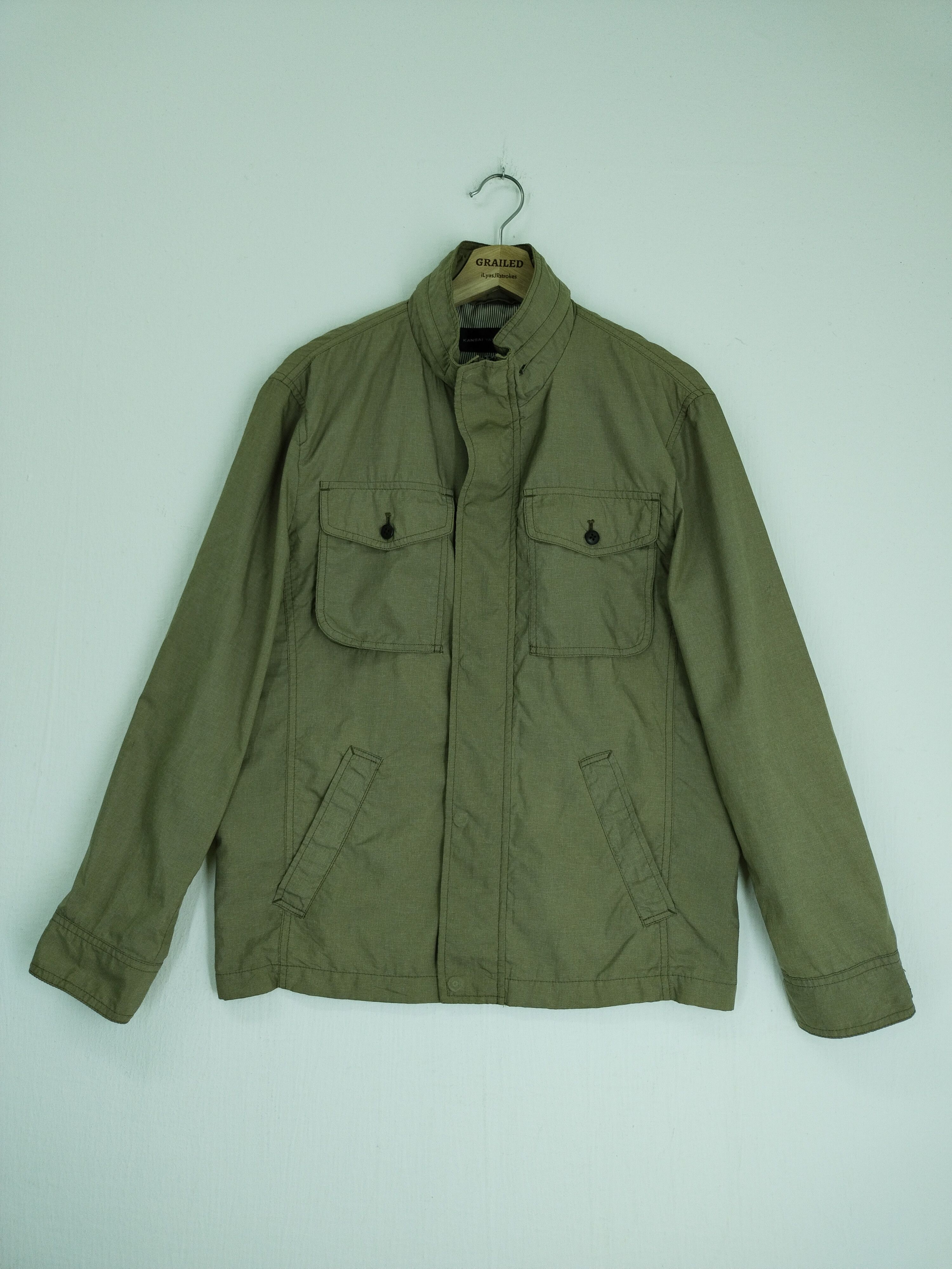 Kansai Yamamoto × Vintage × Yohji Yamamoto VINTAGE KANSAI YAMAMOTO LIGHT JACKET Size US M / EU 48-50 / 2 - 4 Thumbnail