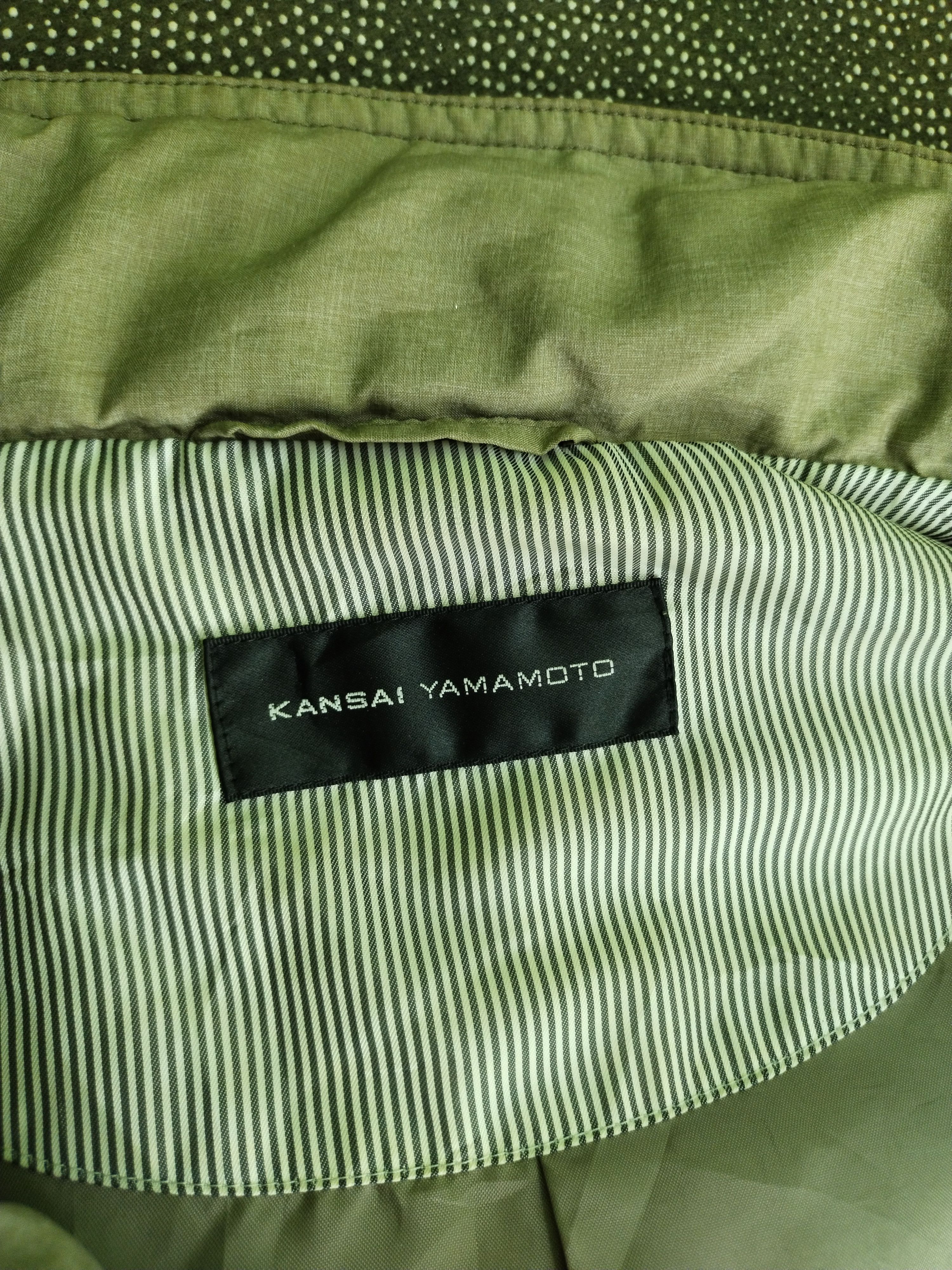 Kansai Yamamoto × Vintage × Yohji Yamamoto VINTAGE KANSAI YAMAMOTO LIGHT JACKET Size US M / EU 48-50 / 2 - 5 Thumbnail