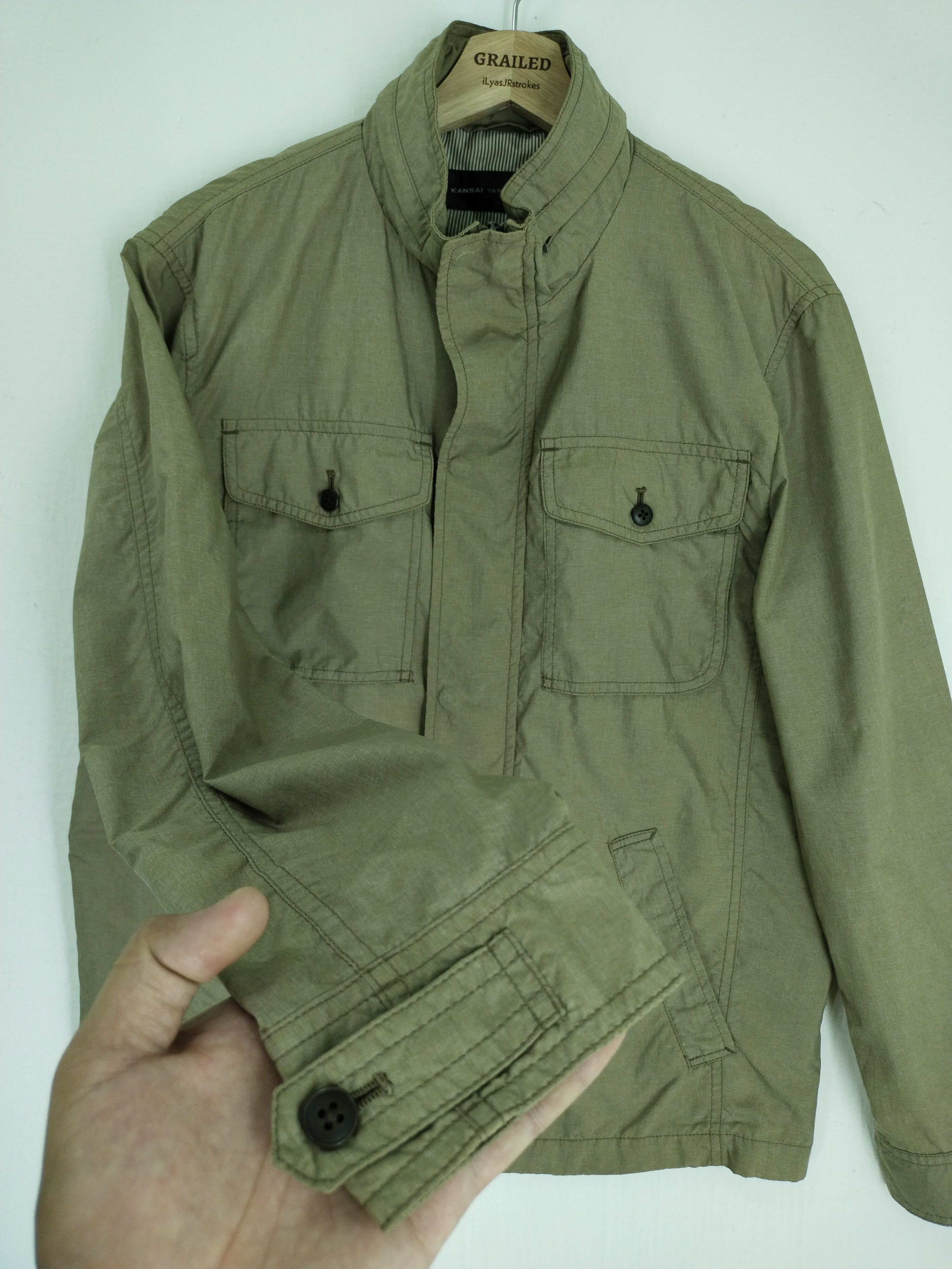 Kansai Yamamoto × Vintage × Yohji Yamamoto VINTAGE KANSAI YAMAMOTO LIGHT JACKET Size US M / EU 48-50 / 2 - 14 Thumbnail