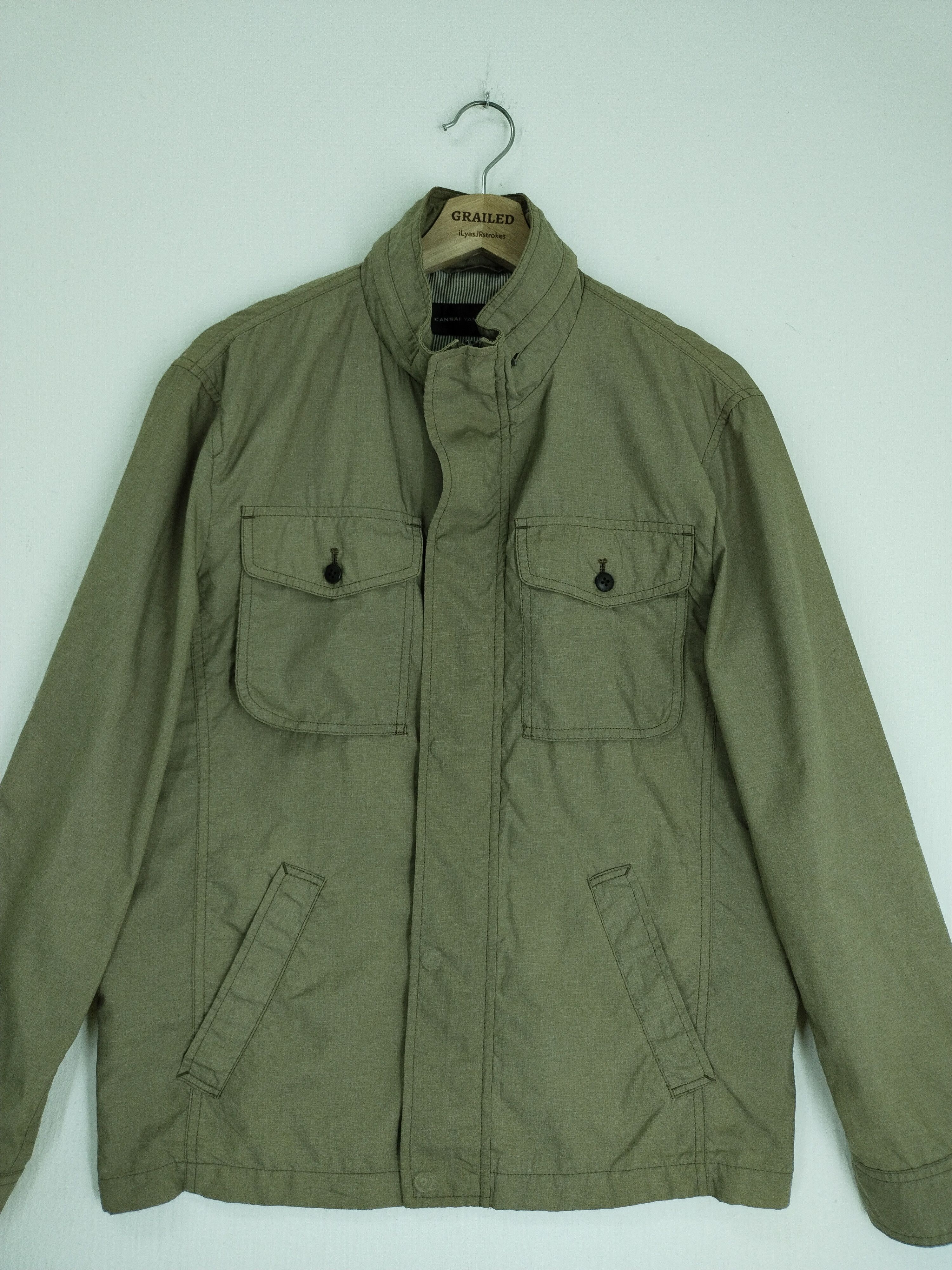 Kansai Yamamoto × Vintage × Yohji Yamamoto VINTAGE KANSAI YAMAMOTO LIGHT JACKET Size US M / EU 48-50 / 2 - 1 Thumbnail