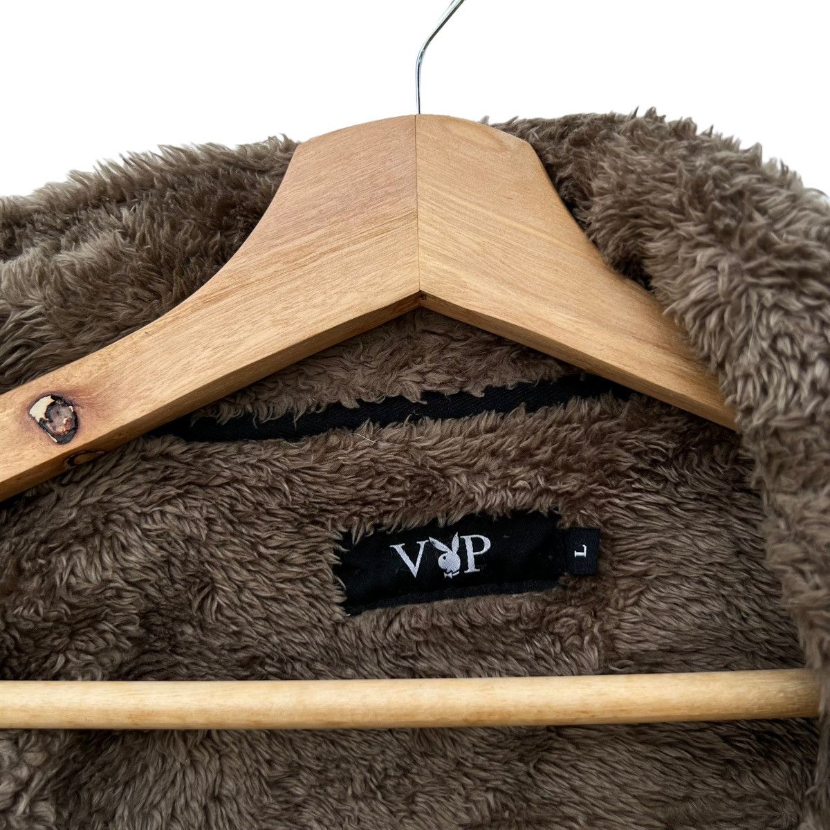 Japanese Brand VINTAGE PLAYBOY JAPAN FLEECE SHERPA JACKET Size US L / EU 52-54 / 3 - 9 Thumbnail