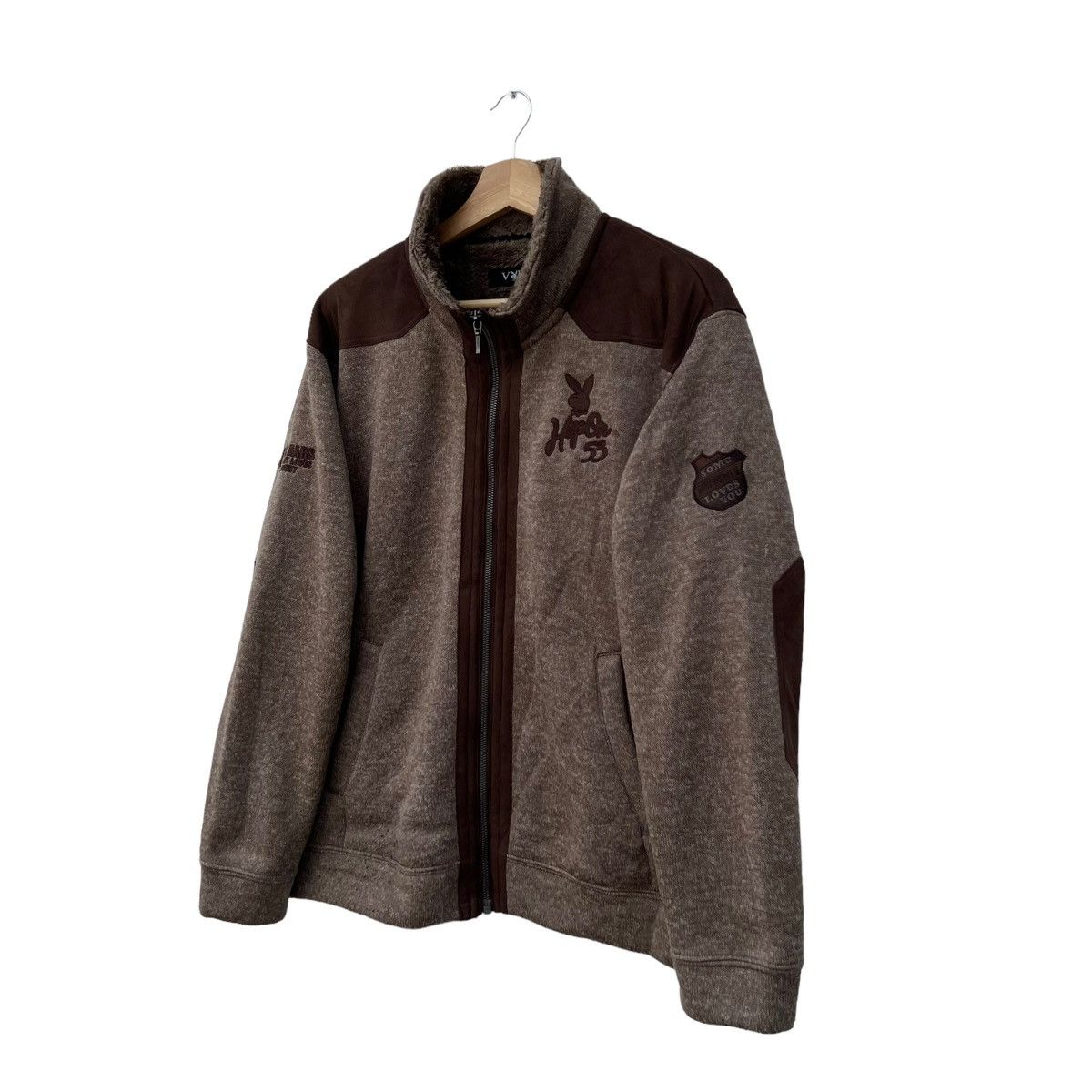 Japanese Brand VINTAGE PLAYBOY JAPAN FLEECE SHERPA JACKET Size US L / EU 52-54 / 3 - 2 Thumbnail