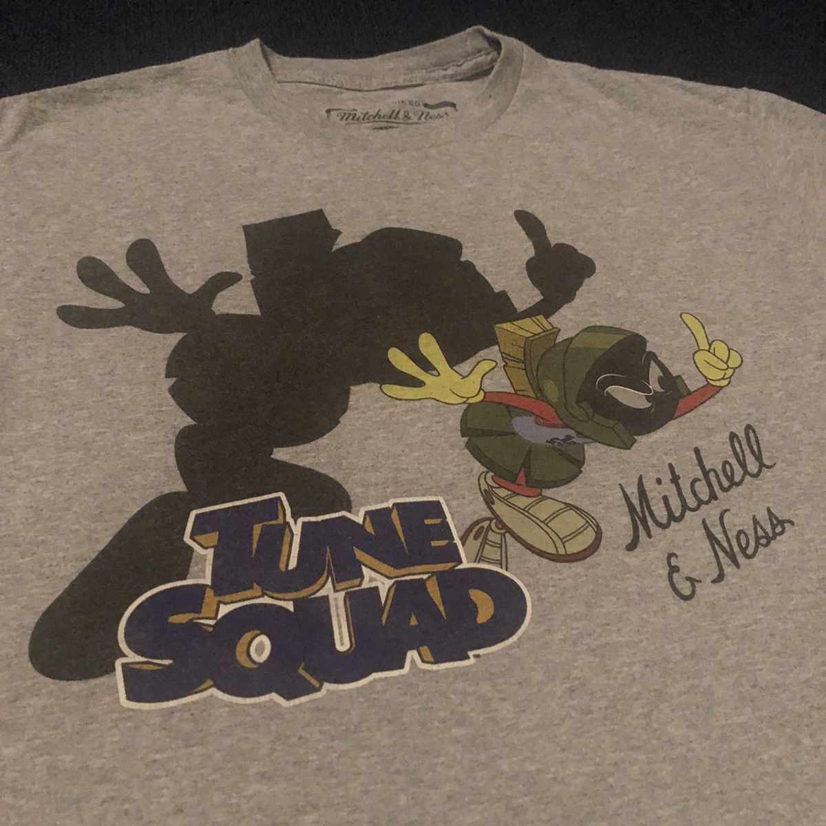 Mitchell & Ness Marvin the Martian Mitchell & Ness Tune Squad Space Jam Tee Size US M / EU 48-50 / 2 - 2 Thumbnail