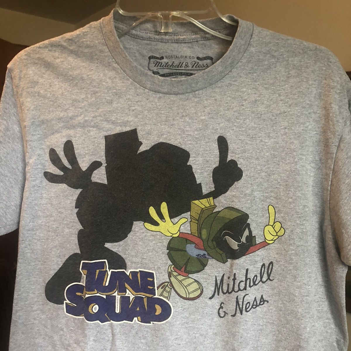 Mitchell & Ness Marvin the Martian Mitchell & Ness Tune Squad Space Jam Tee Size US M / EU 48-50 / 2 - 1 Thumbnail