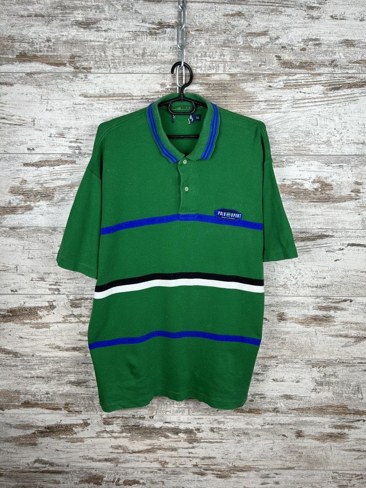 Polo Ralph Lauren Mens Vintage Polo Ralph Lauren Sport Polos streetwear y2k Size US XL / EU 56 / 4 - 1 Thumbnail