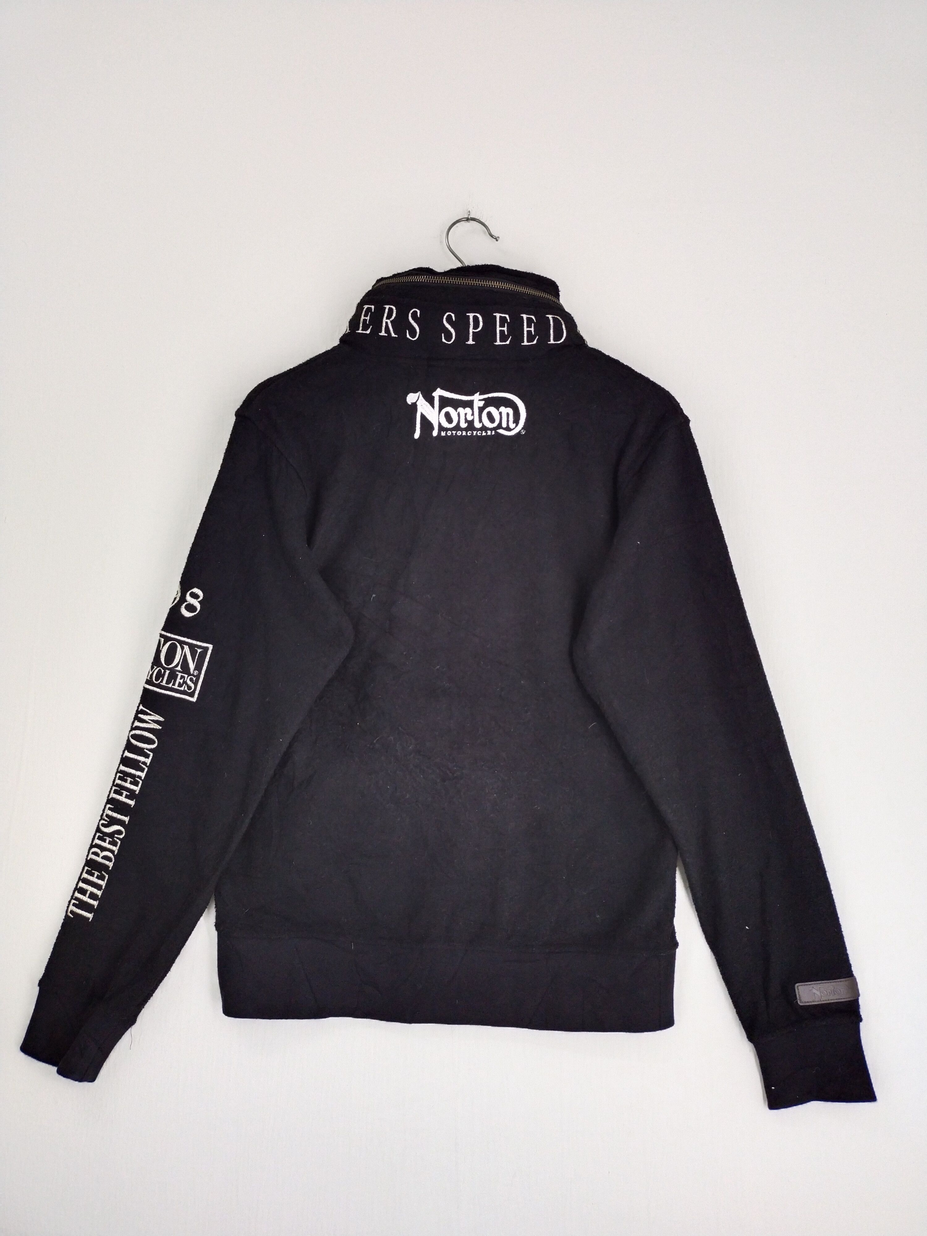 Norton × Sports Specialties × Vintage VINTAGE NORTON MOTORCYCLE WOOL JACKET Size US M / EU 48-50 / 2 - 2 Thumbnail
