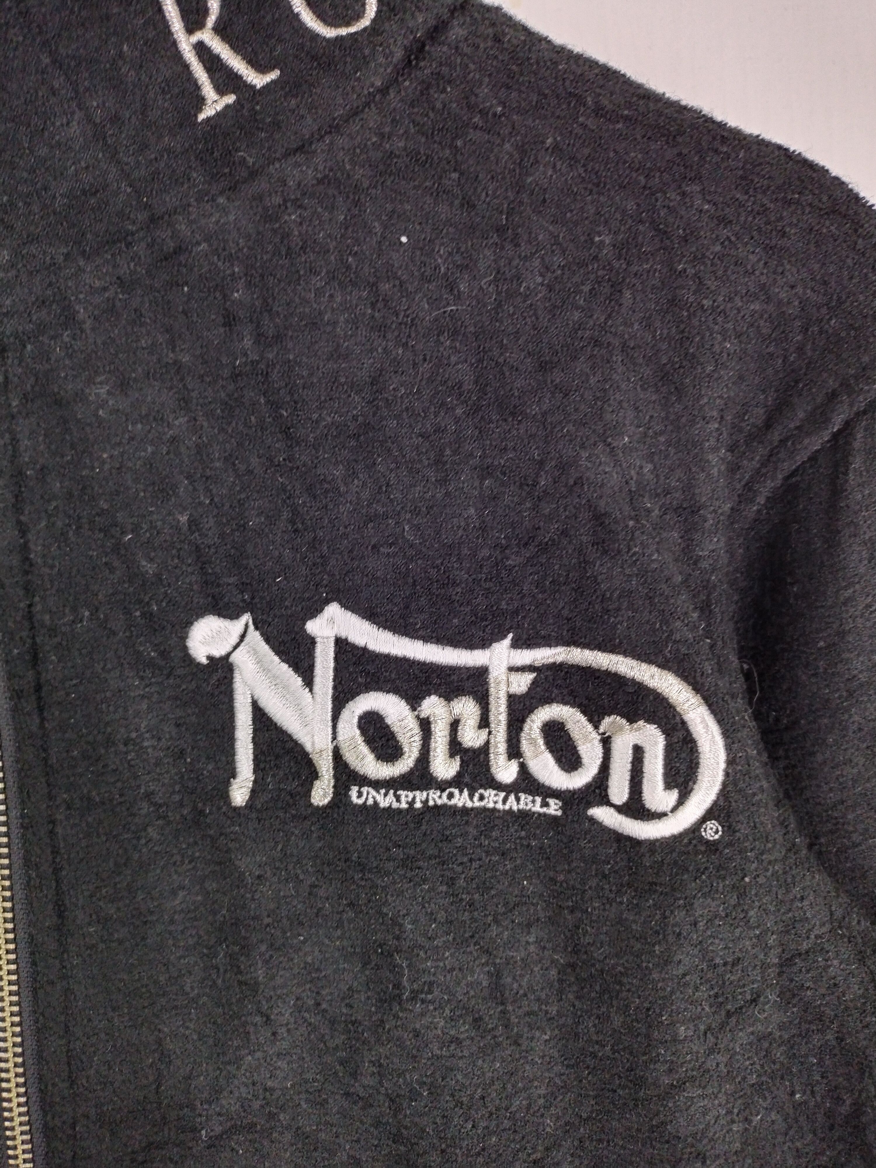 Norton × Sports Specialties × Vintage VINTAGE NORTON MOTORCYCLE WOOL JACKET Size US M / EU 48-50 / 2 - 7 Thumbnail