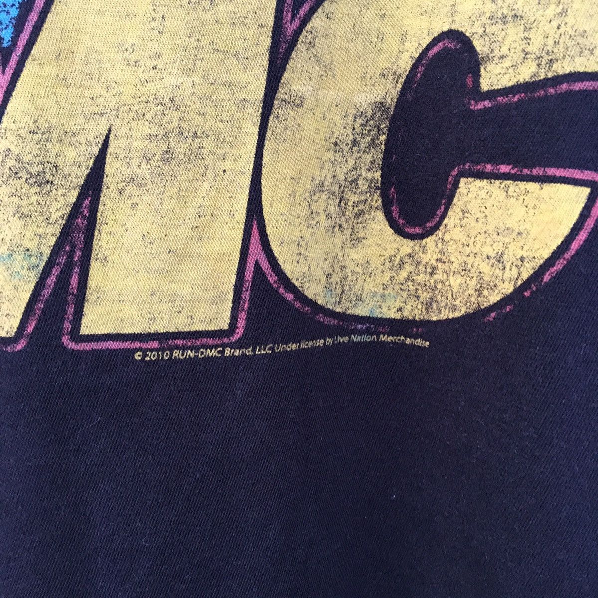 RUN DMC × Rap Tees × Vintage Vintage RUN DMC T-shirt Size US XL / EU 56 / 4 - 5 Thumbnail