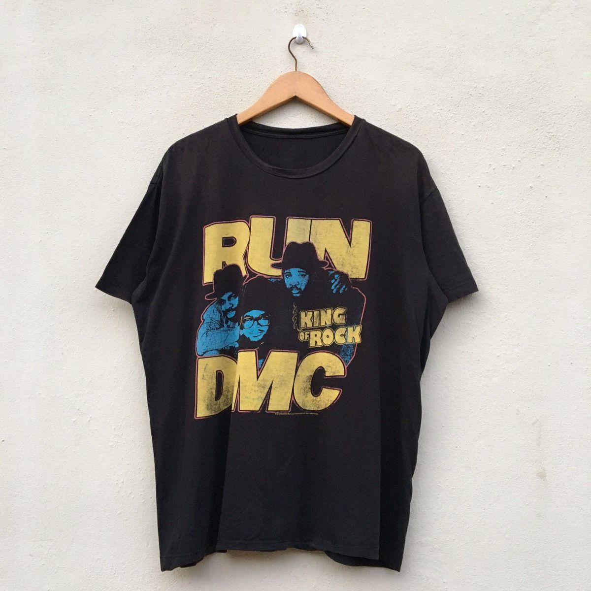 RUN DMC × Rap Tees × Vintage Vintage RUN DMC T-shirt Size US XL / EU 56 / 4 - 1 Thumbnail
