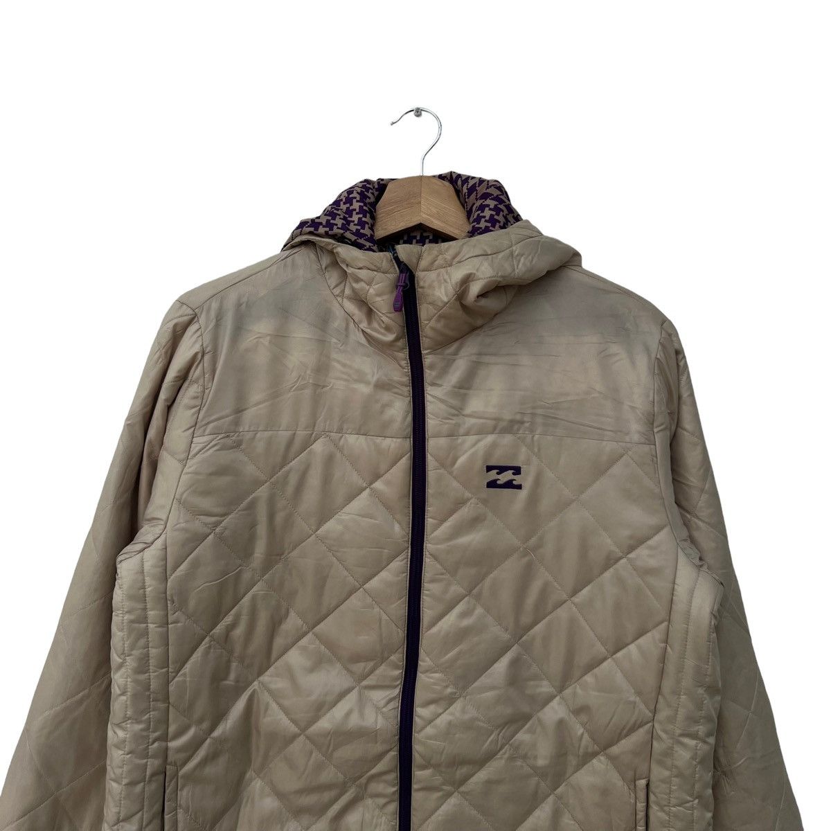 Japanese Brand VINTAGE BILLABONG QUILTED LIGHT PUFFER JACKET Size US L / EU 52-54 / 3 - 3 Thumbnail