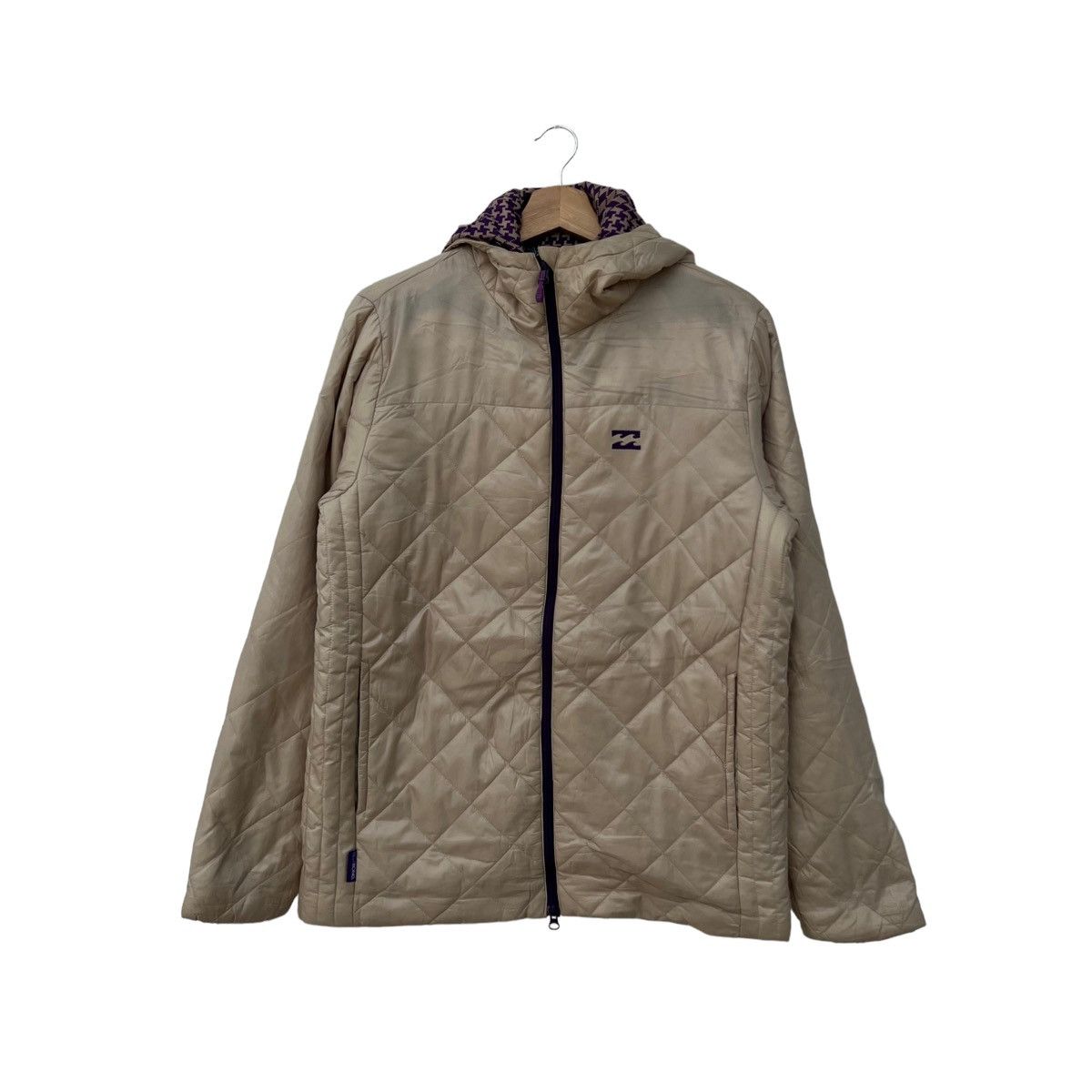 Japanese Brand VINTAGE BILLABONG QUILTED LIGHT PUFFER JACKET Size US L / EU 52-54 / 3 - 1 Thumbnail