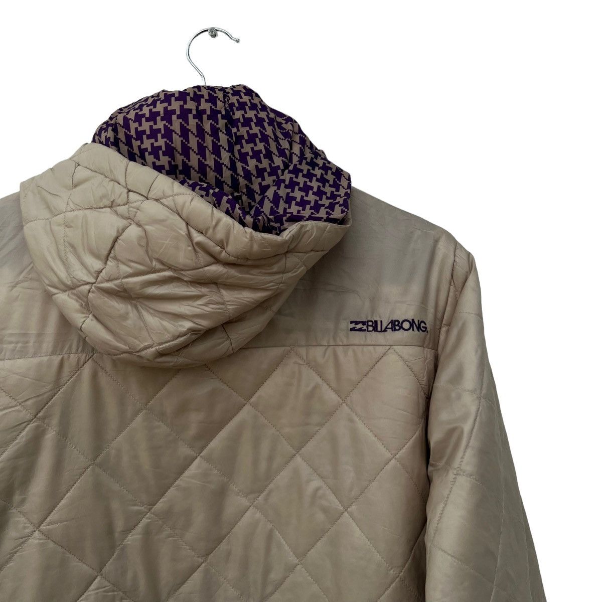 Japanese Brand VINTAGE BILLABONG QUILTED LIGHT PUFFER JACKET Size US L / EU 52-54 / 3 - 9 Thumbnail
