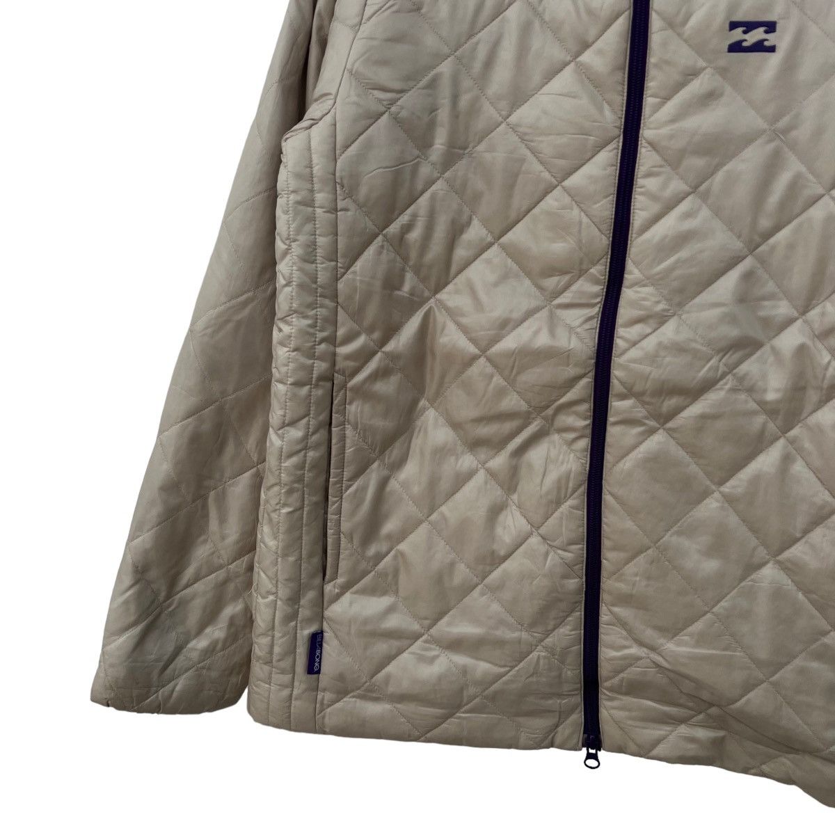 Japanese Brand VINTAGE BILLABONG QUILTED LIGHT PUFFER JACKET Size US L / EU 52-54 / 3 - 4 Thumbnail