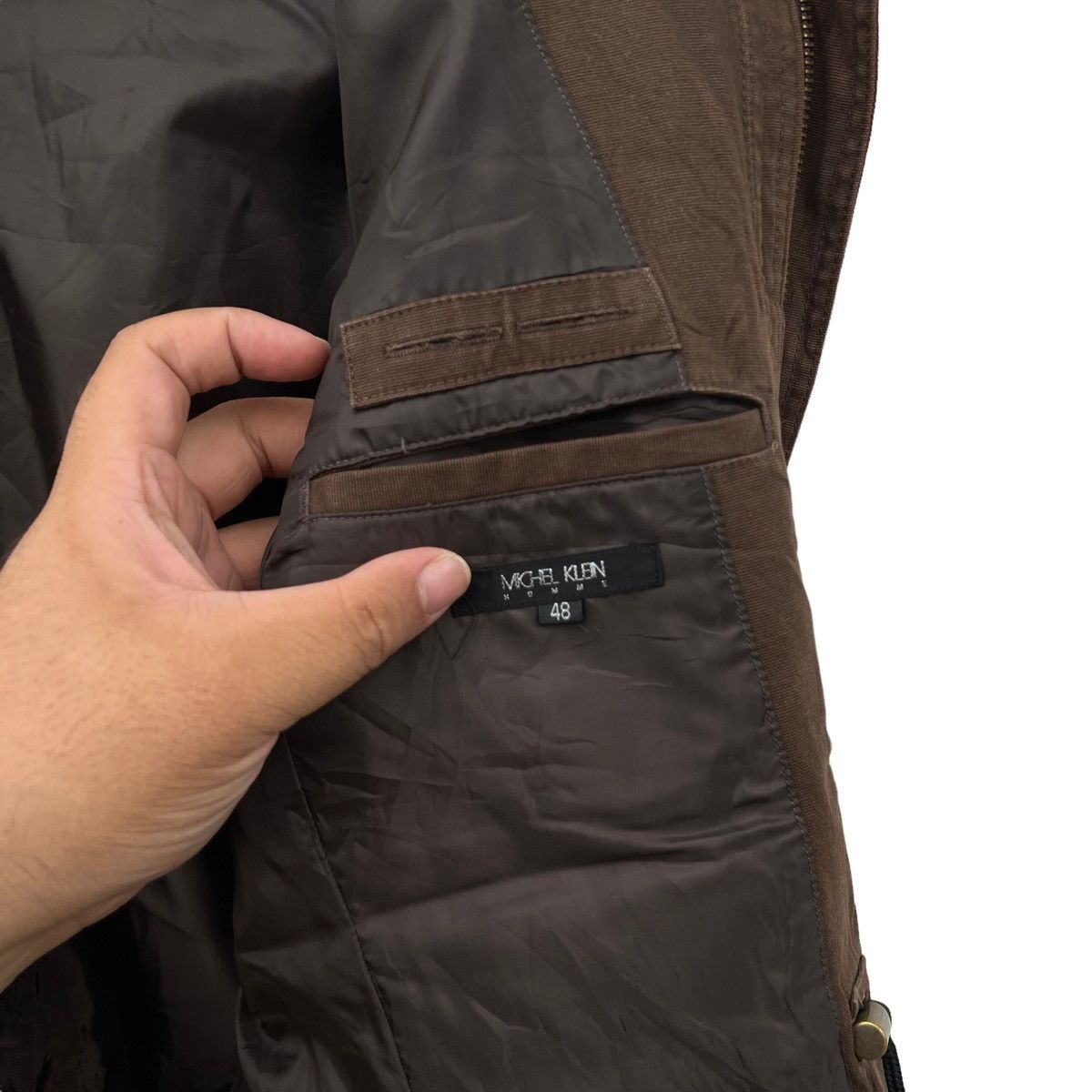 Japanese Brand × Seditionaries VINTAGE CARGO JACKET MULTI POCKET MICHEL KLEIN HOMME Size US M / EU 48-50 / 2 - 10 Thumbnail
