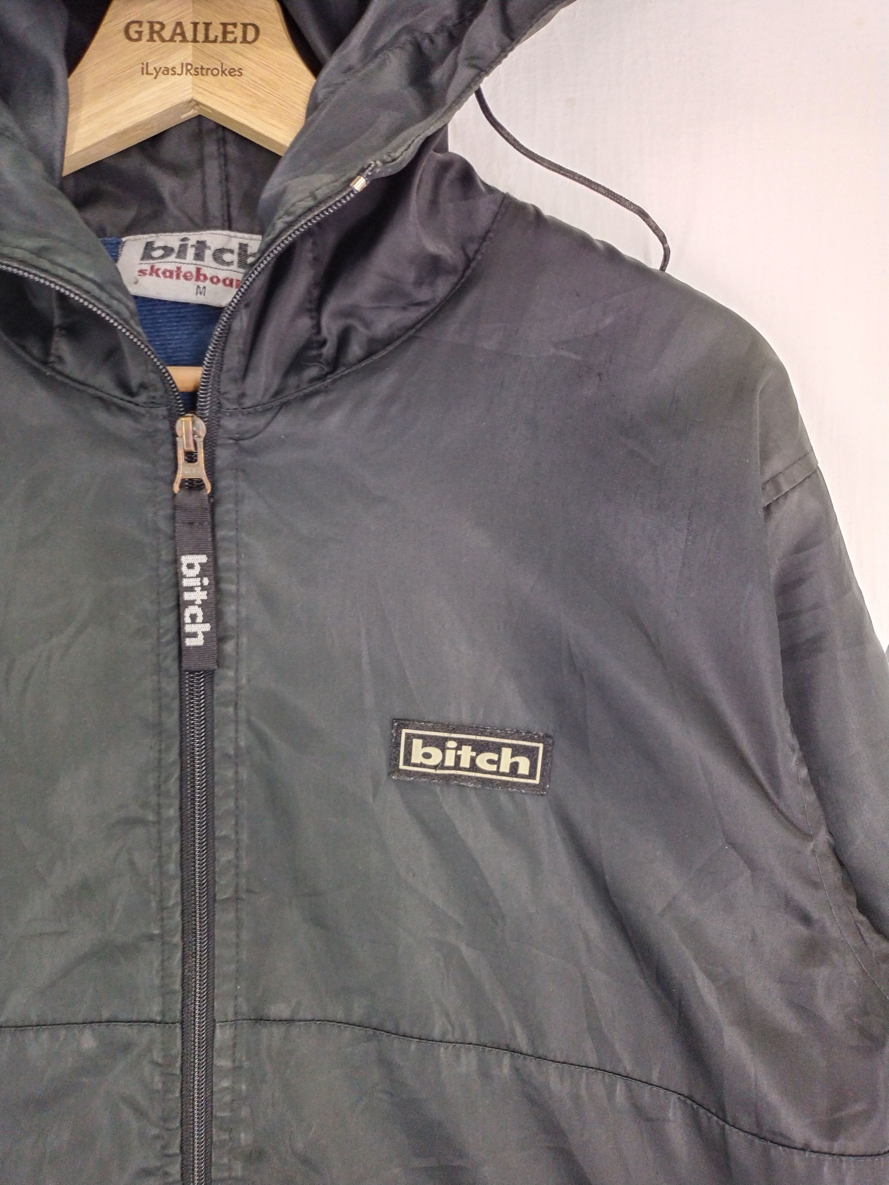 Vintage VINTAGE BITCH SKATEBOARD LIGHT JACKET Size US M / EU 48-50 / 2 - 6 Thumbnail