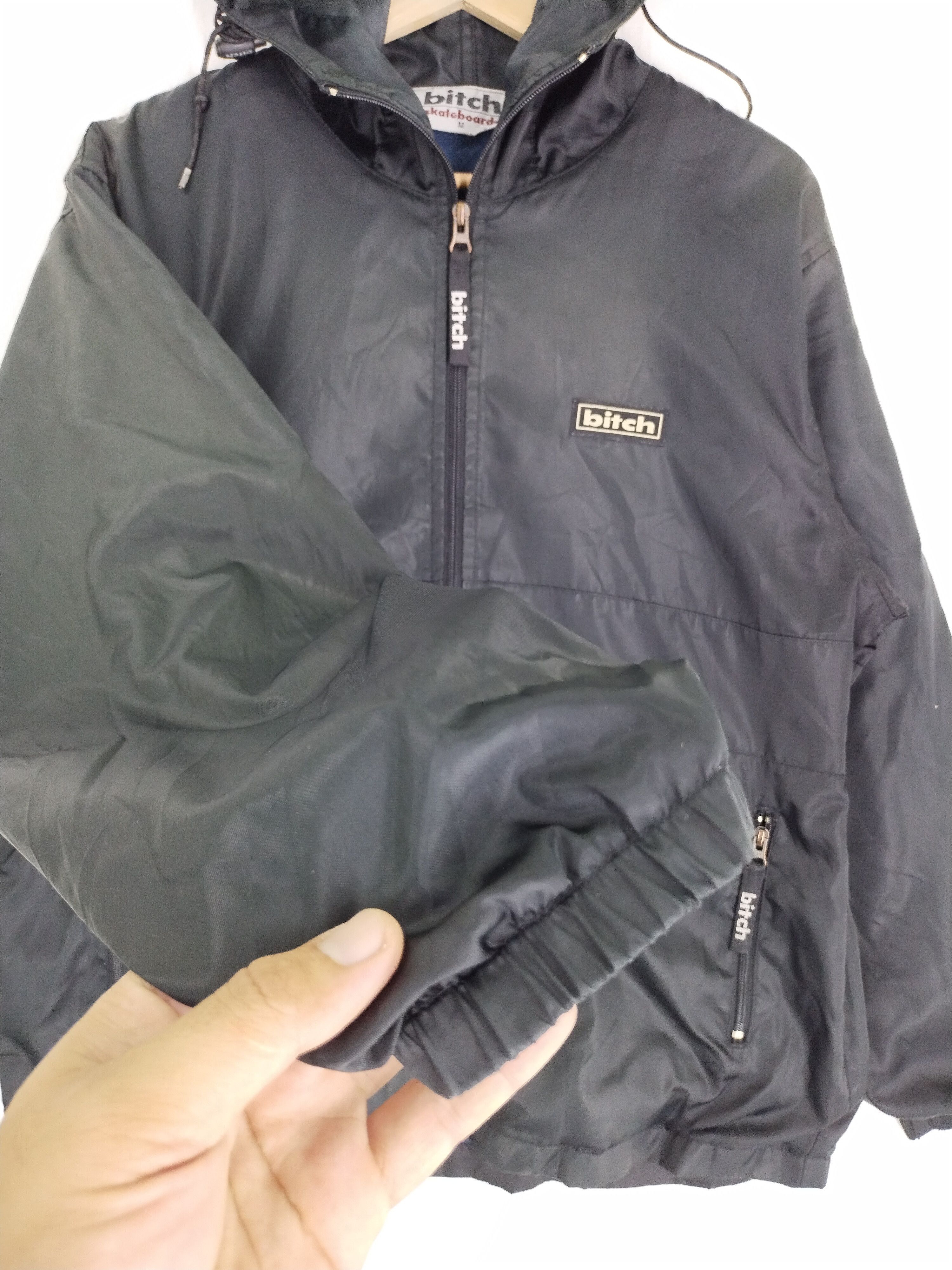 Vintage VINTAGE BITCH SKATEBOARD LIGHT JACKET Size US M / EU 48-50 / 2 - 3 Thumbnail