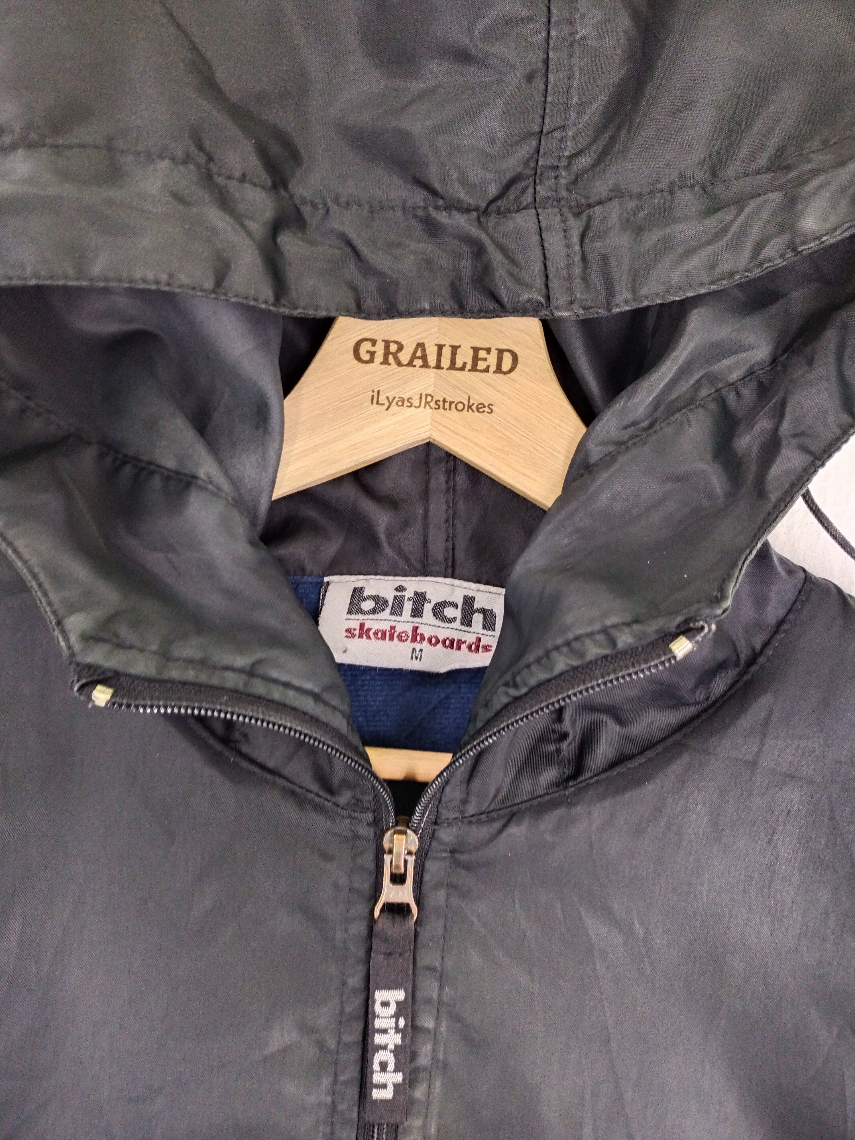 Vintage VINTAGE BITCH SKATEBOARD LIGHT JACKET Size US M / EU 48-50 / 2 - 5 Thumbnail