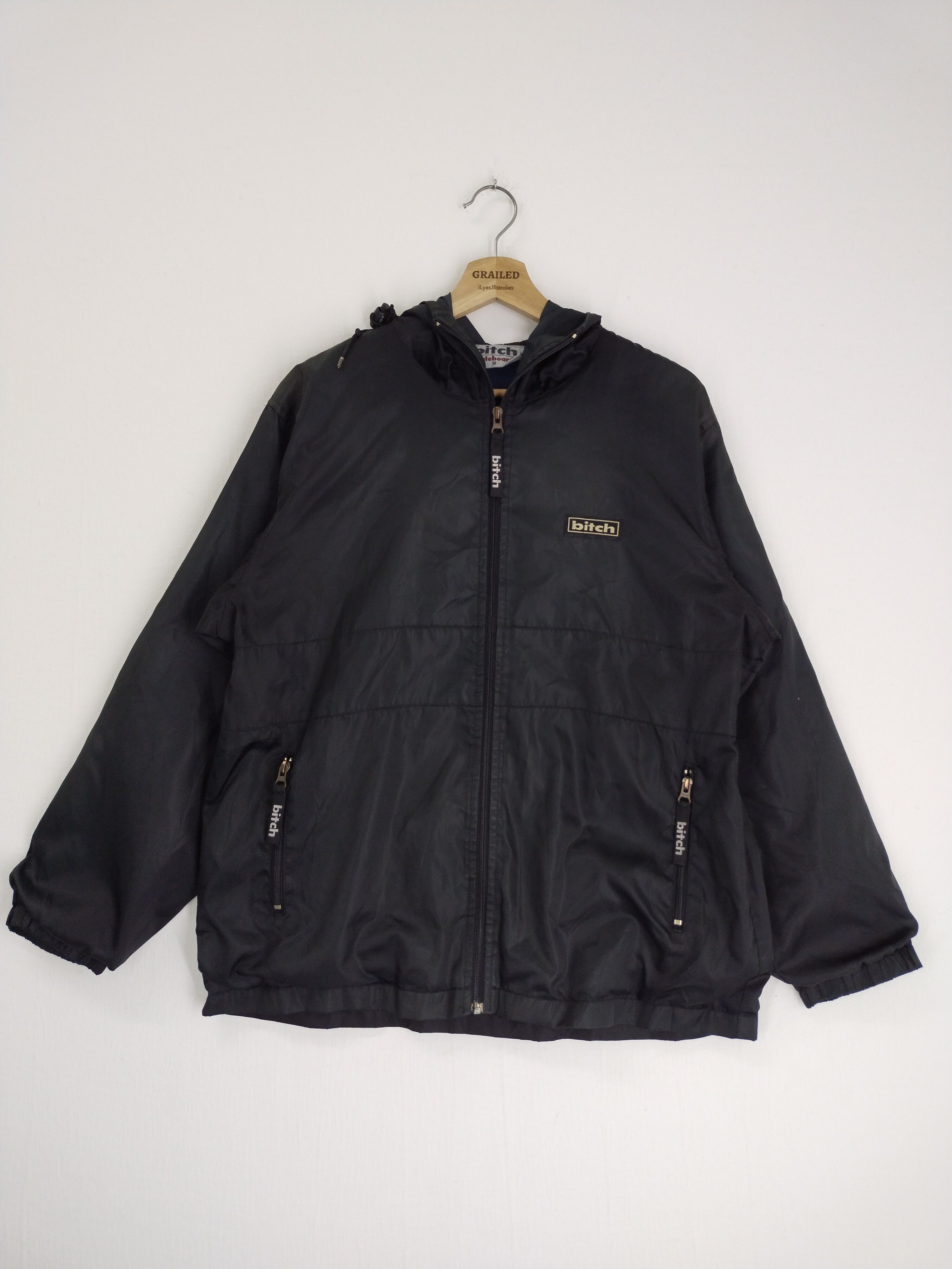 Vintage VINTAGE BITCH SKATEBOARD LIGHT JACKET Size US M / EU 48-50 / 2 - 2 Thumbnail
