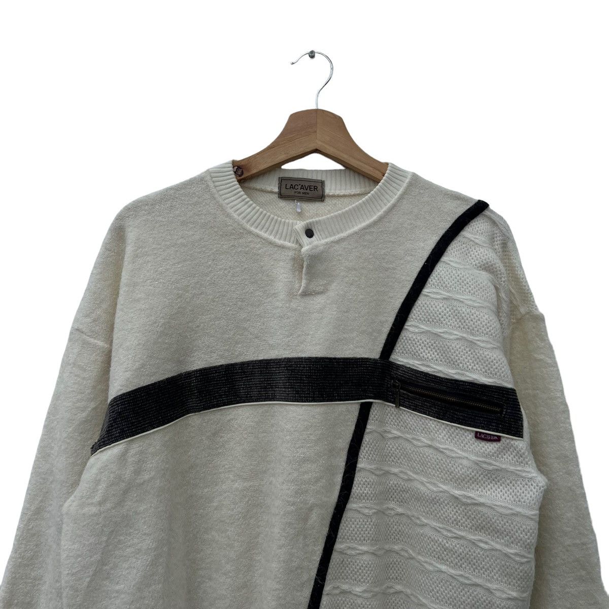 Japanese Brand VINTAGE LAC'AVER JAPAN SWEATSHIRT INSPIRED ISSEY MIYAKE Size US M / EU 48-50 / 2 - 3 Thumbnail