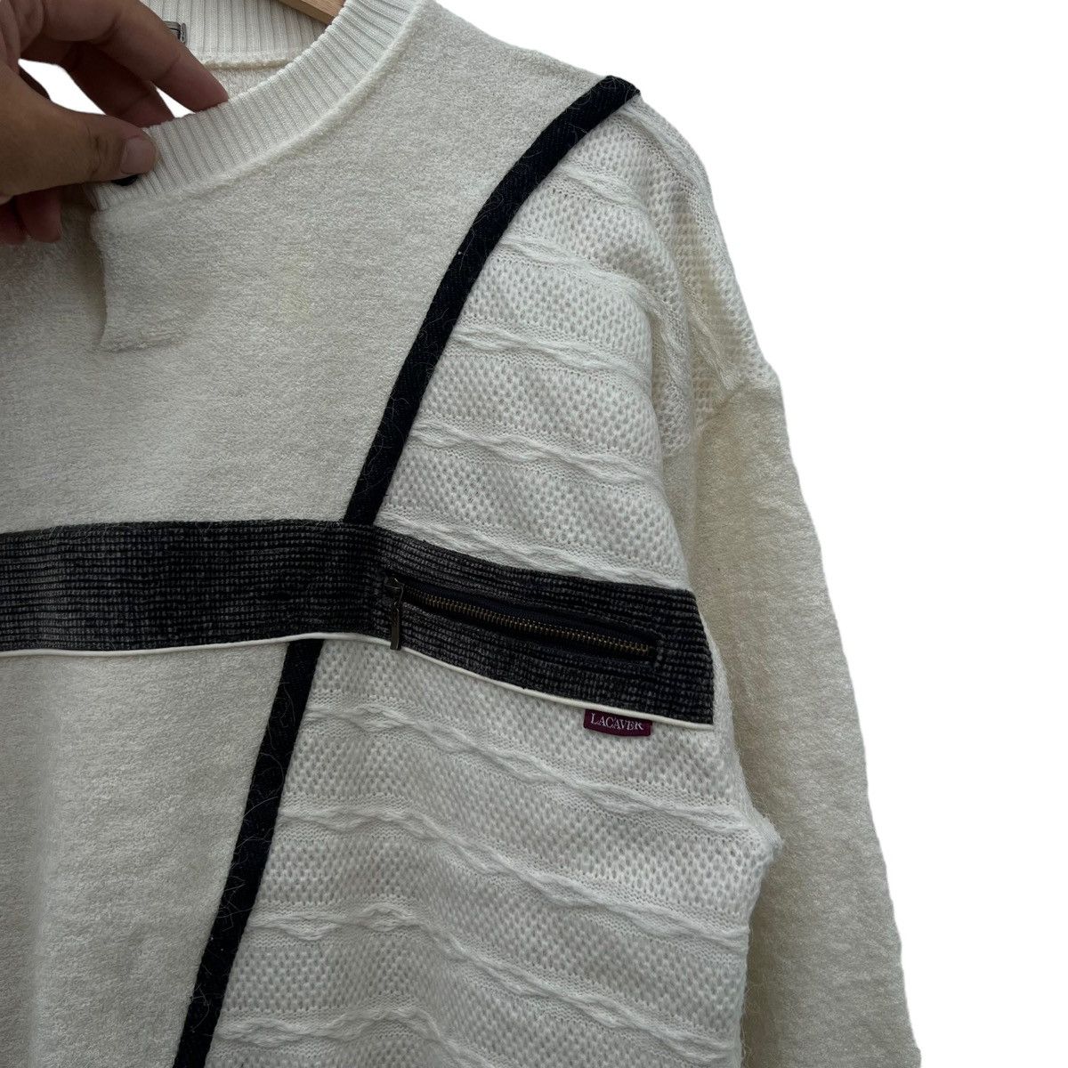 Japanese Brand VINTAGE LAC'AVER JAPAN SWEATSHIRT INSPIRED ISSEY MIYAKE Size US M / EU 48-50 / 2 - 5 Thumbnail