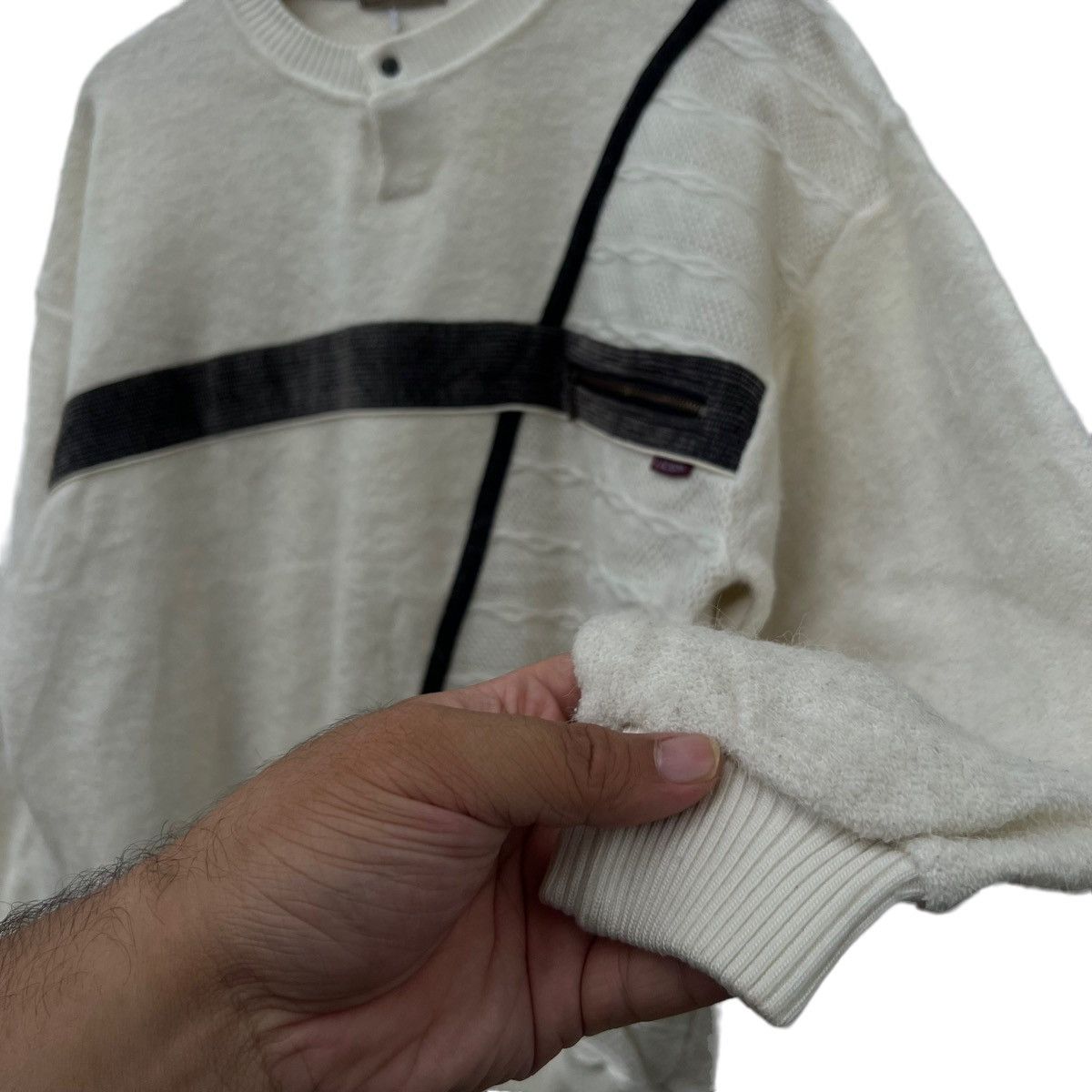 Japanese Brand VINTAGE LAC'AVER JAPAN SWEATSHIRT INSPIRED ISSEY MIYAKE Size US M / EU 48-50 / 2 - 6 Thumbnail