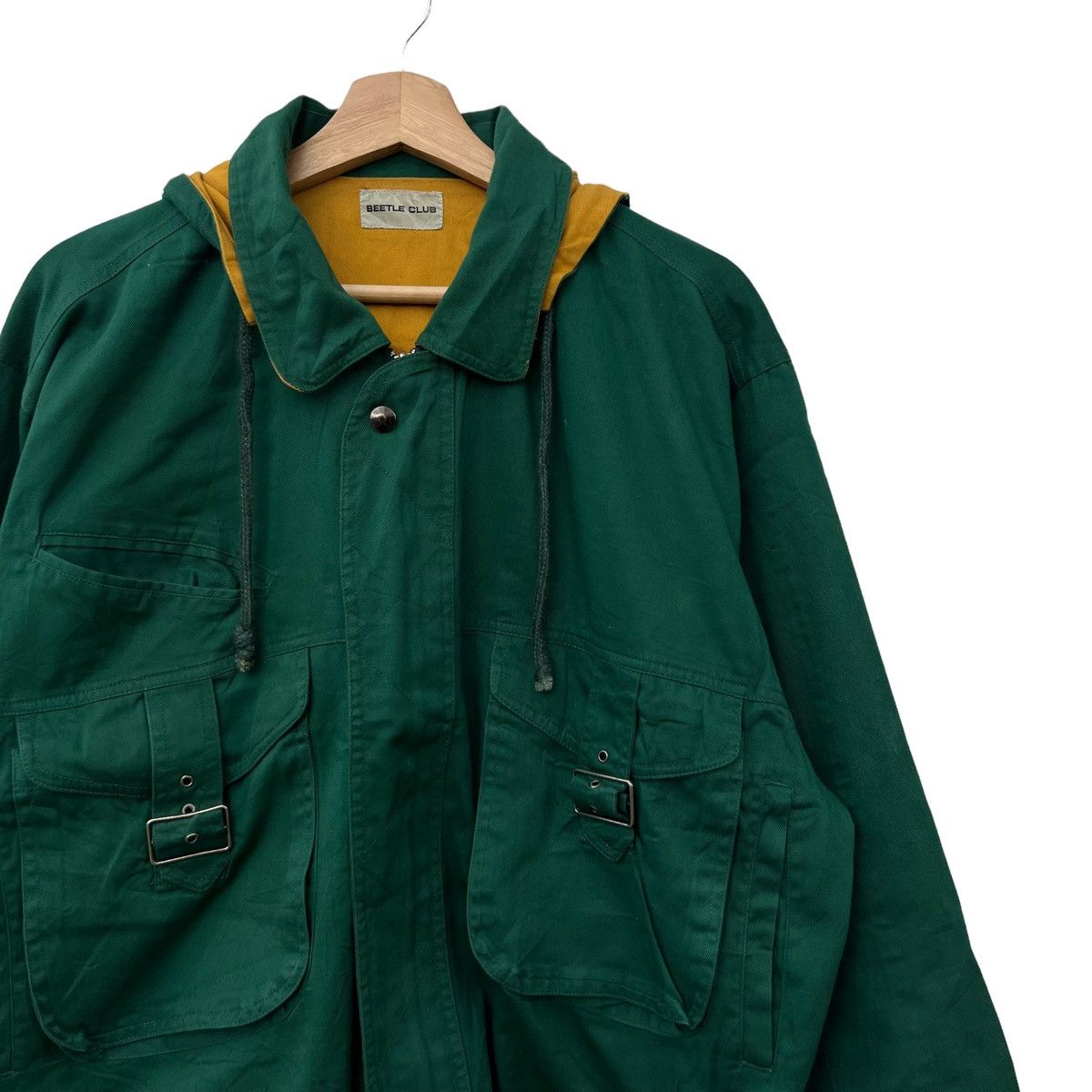 Japanese Brand VINTAGE BEETLE CLUB REVERSIBLE BOMBER JACKET ISSEY MIYAKE Size US M / EU 48-50 / 2 - 5 Thumbnail