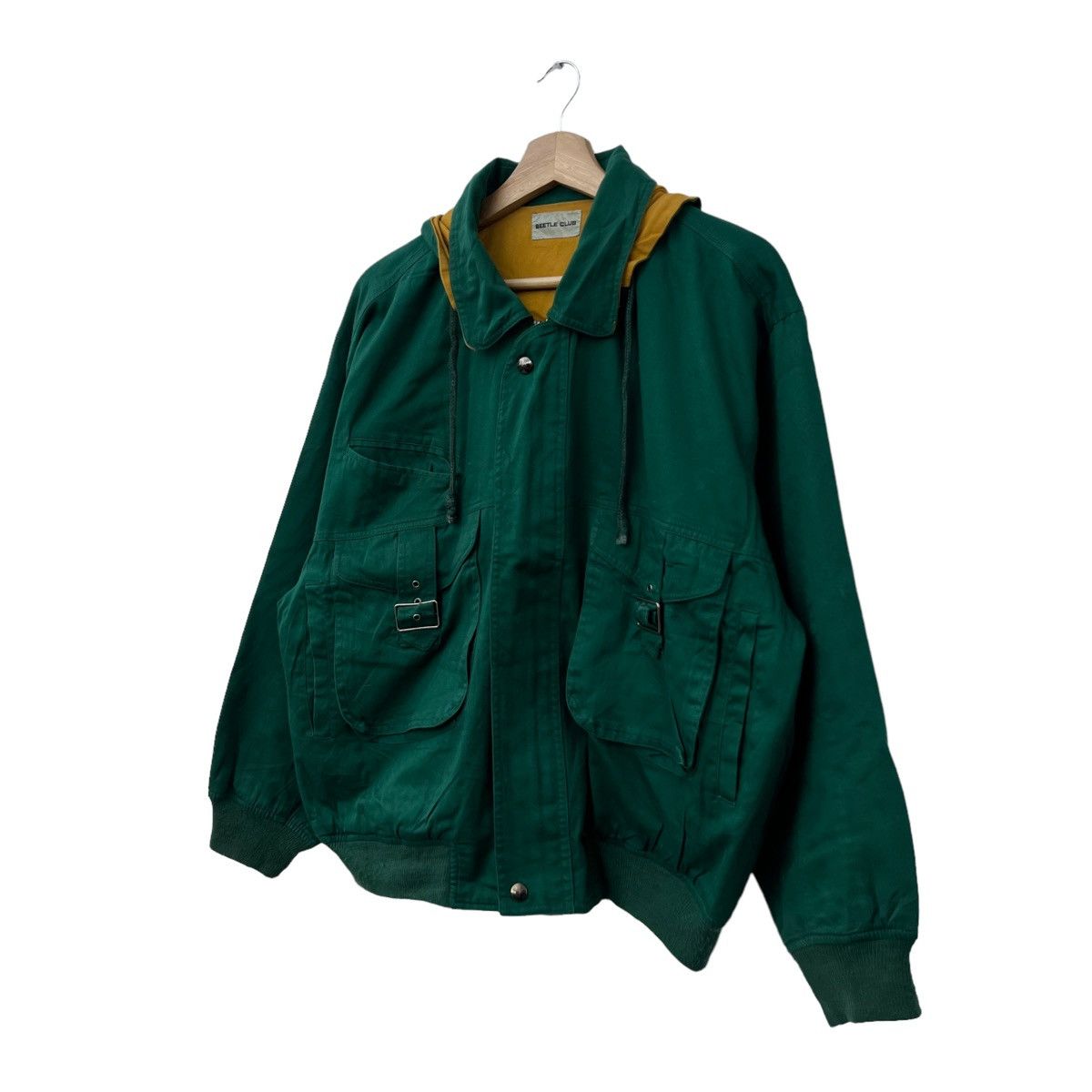 Japanese Brand VINTAGE BEETLE CLUB REVERSIBLE BOMBER JACKET ISSEY MIYAKE Size US M / EU 48-50 / 2 - 1 Thumbnail