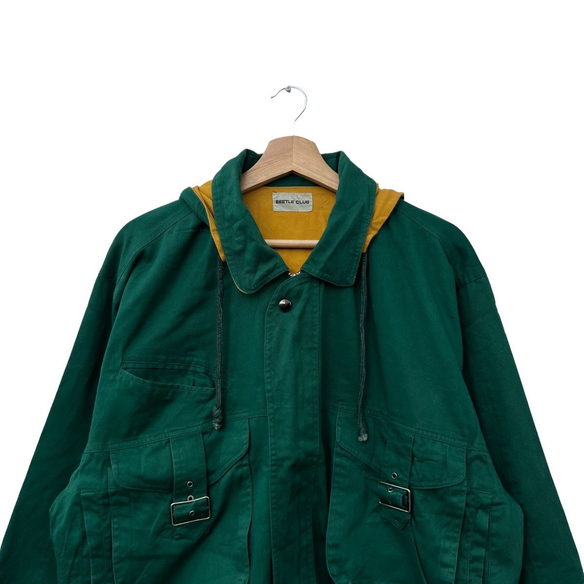 Japanese Brand VINTAGE BEETLE CLUB REVERSIBLE BOMBER JACKET ISSEY MIYAKE Size US M / EU 48-50 / 2 - 3 Thumbnail