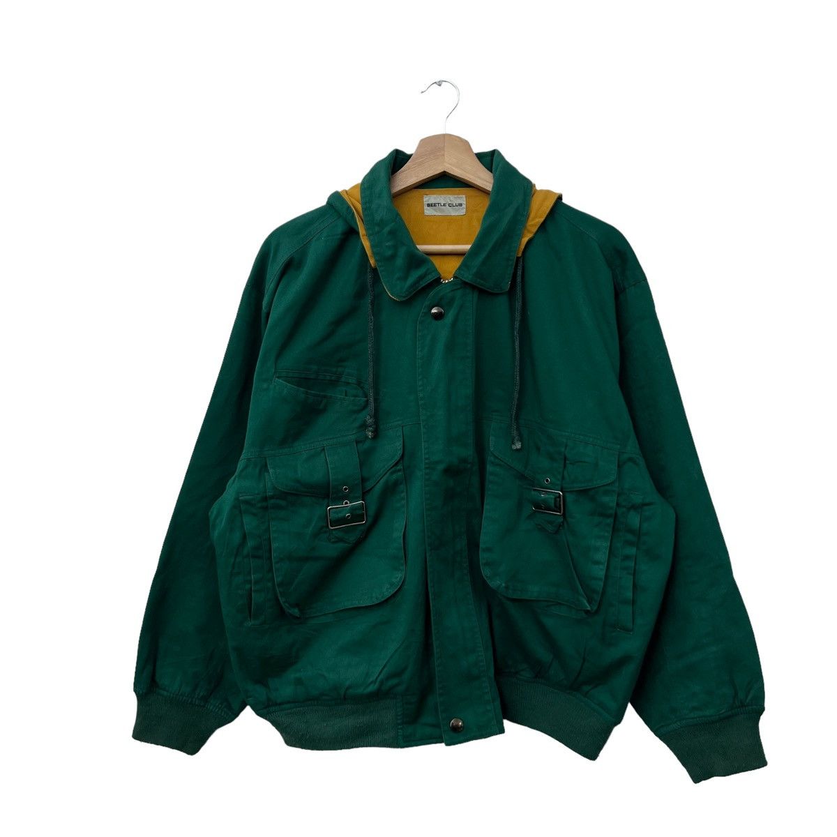Japanese Brand VINTAGE BEETLE CLUB REVERSIBLE BOMBER JACKET ISSEY MIYAKE Size US M / EU 48-50 / 2 - 2 Thumbnail