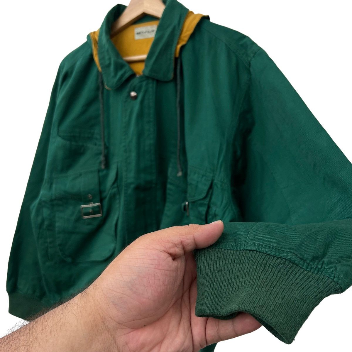 Japanese Brand VINTAGE BEETLE CLUB REVERSIBLE BOMBER JACKET ISSEY MIYAKE Size US M / EU 48-50 / 2 - 6 Thumbnail