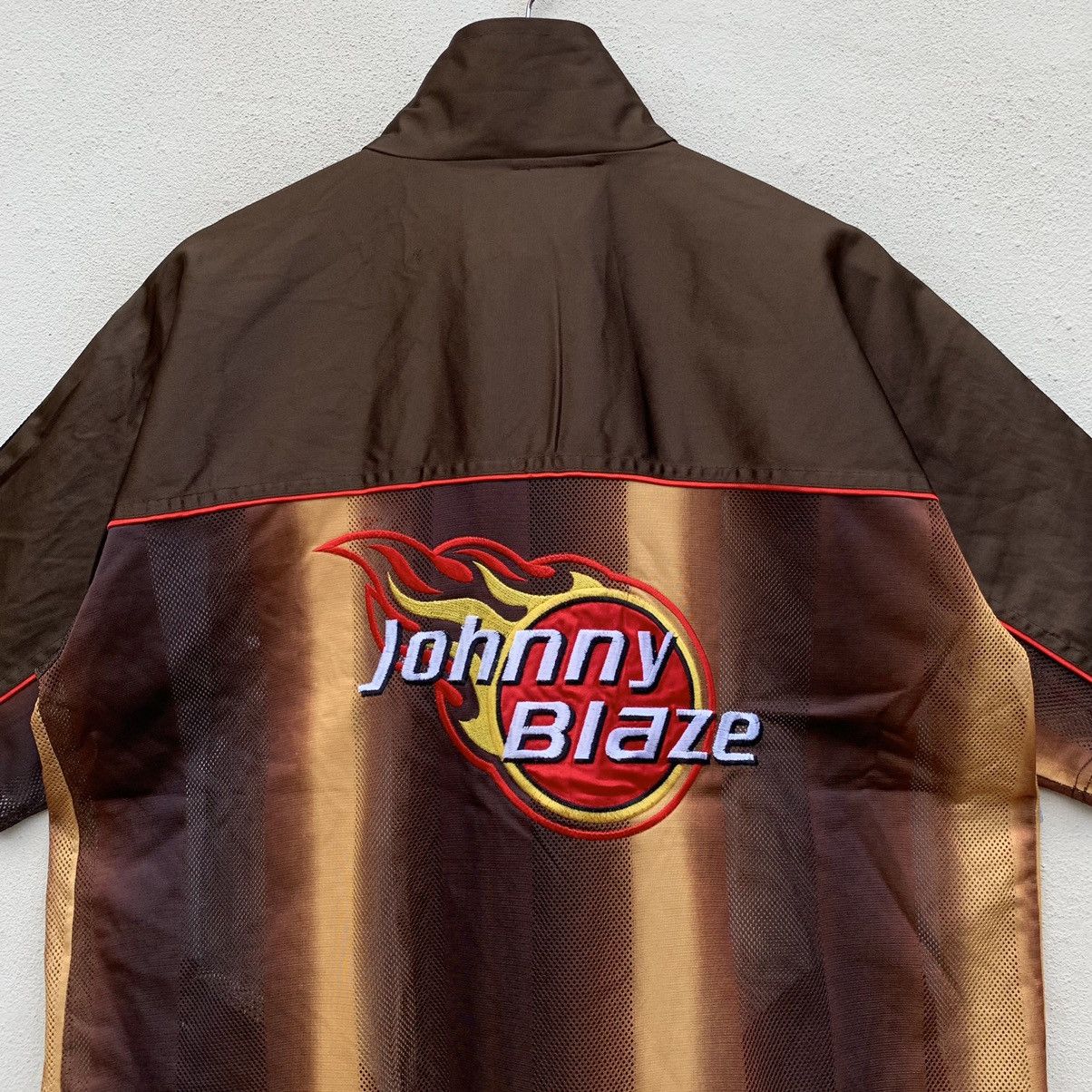 Vintage × Wu-Tang Clan Vintage JOHNNY BLAZE RARE DESIGN Shortsleeve Jacket Size US L / EU 52-54 / 3 - 2 Thumbnail