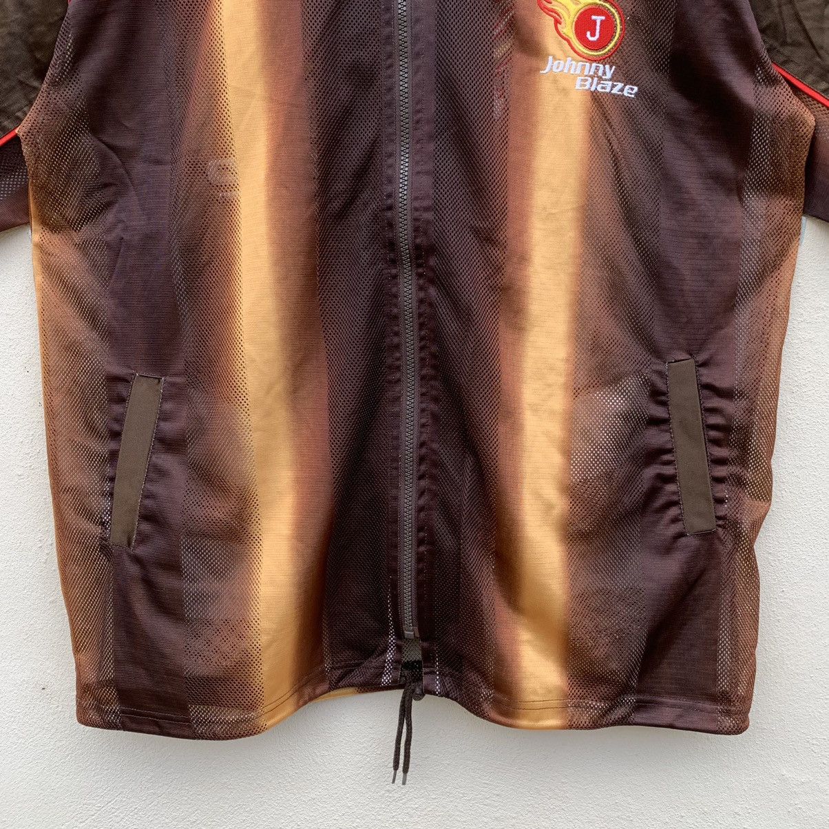 Vintage × Wu-Tang Clan Vintage JOHNNY BLAZE RARE DESIGN Shortsleeve Jacket Size US L / EU 52-54 / 3 - 7 Thumbnail