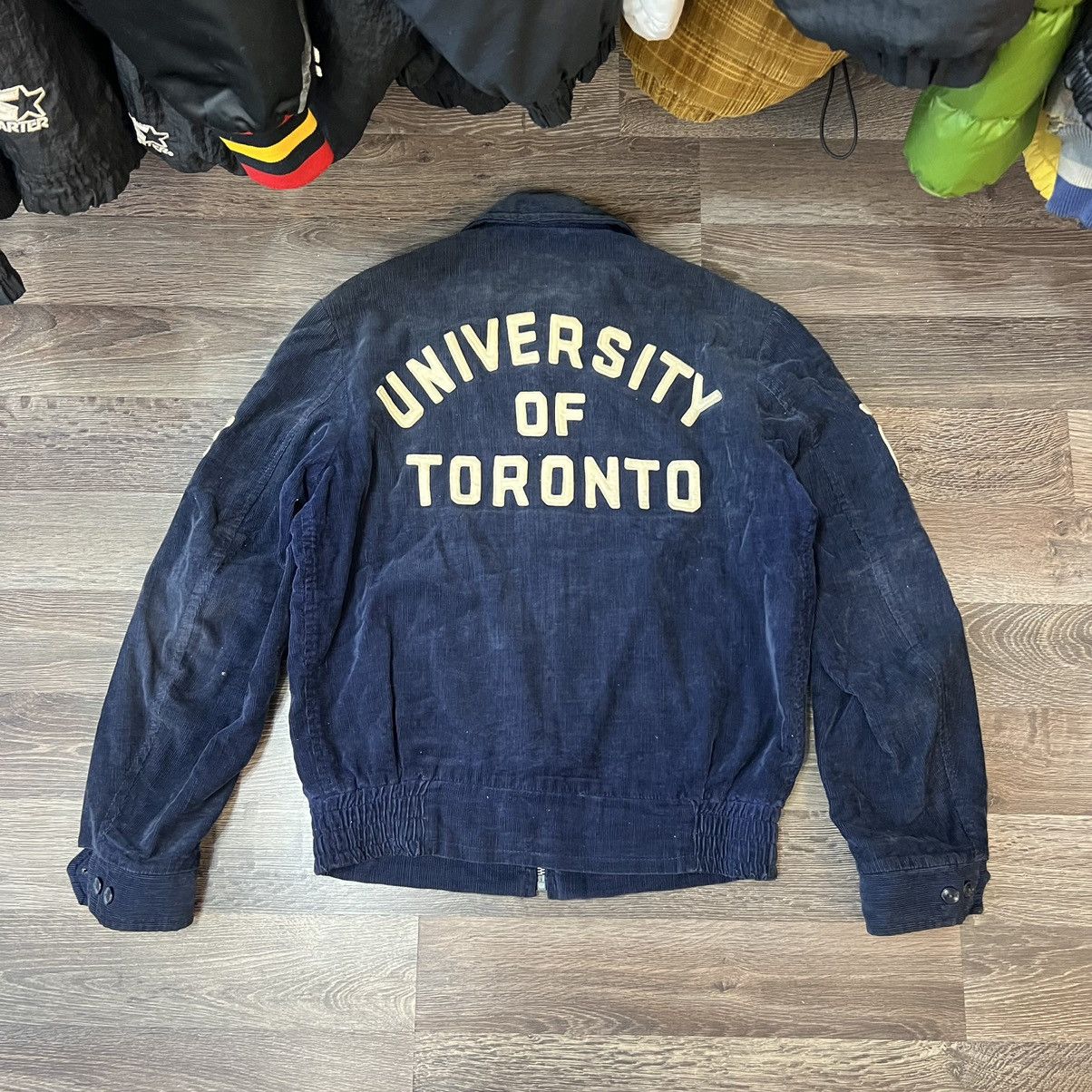 Vintage Vintage 1960s university jacket corduroy Size US M / EU 48-50 / 2 - 3 Thumbnail