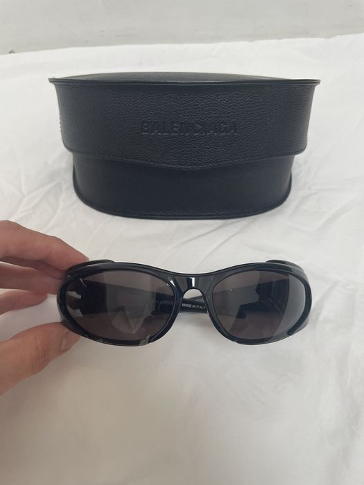Balenciaga Reverse Xpander Sunglasses Black Grailed
