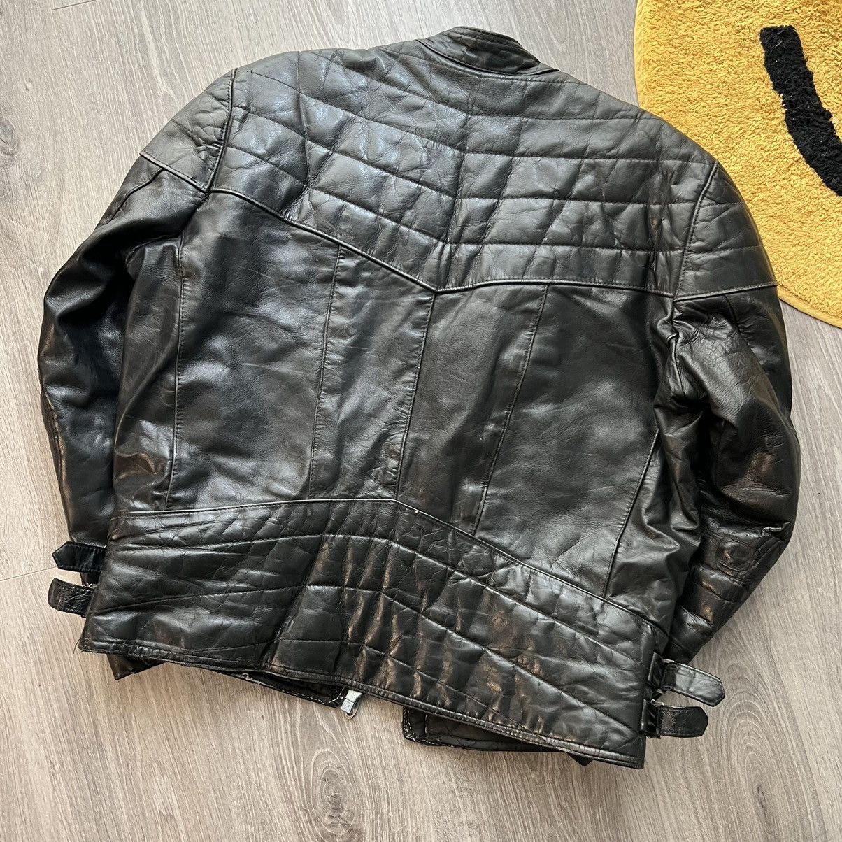 Vintage Vintage leather racer jacket bmw Size US M / EU 48-50 / 2 - 6 Thumbnail