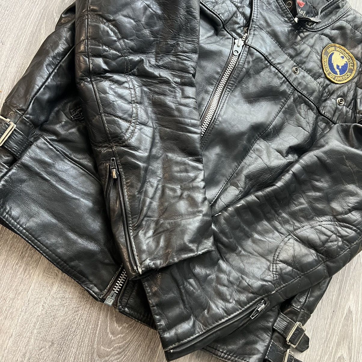 Vintage Vintage leather racer jacket bmw Size US M / EU 48-50 / 2 - 14 Thumbnail