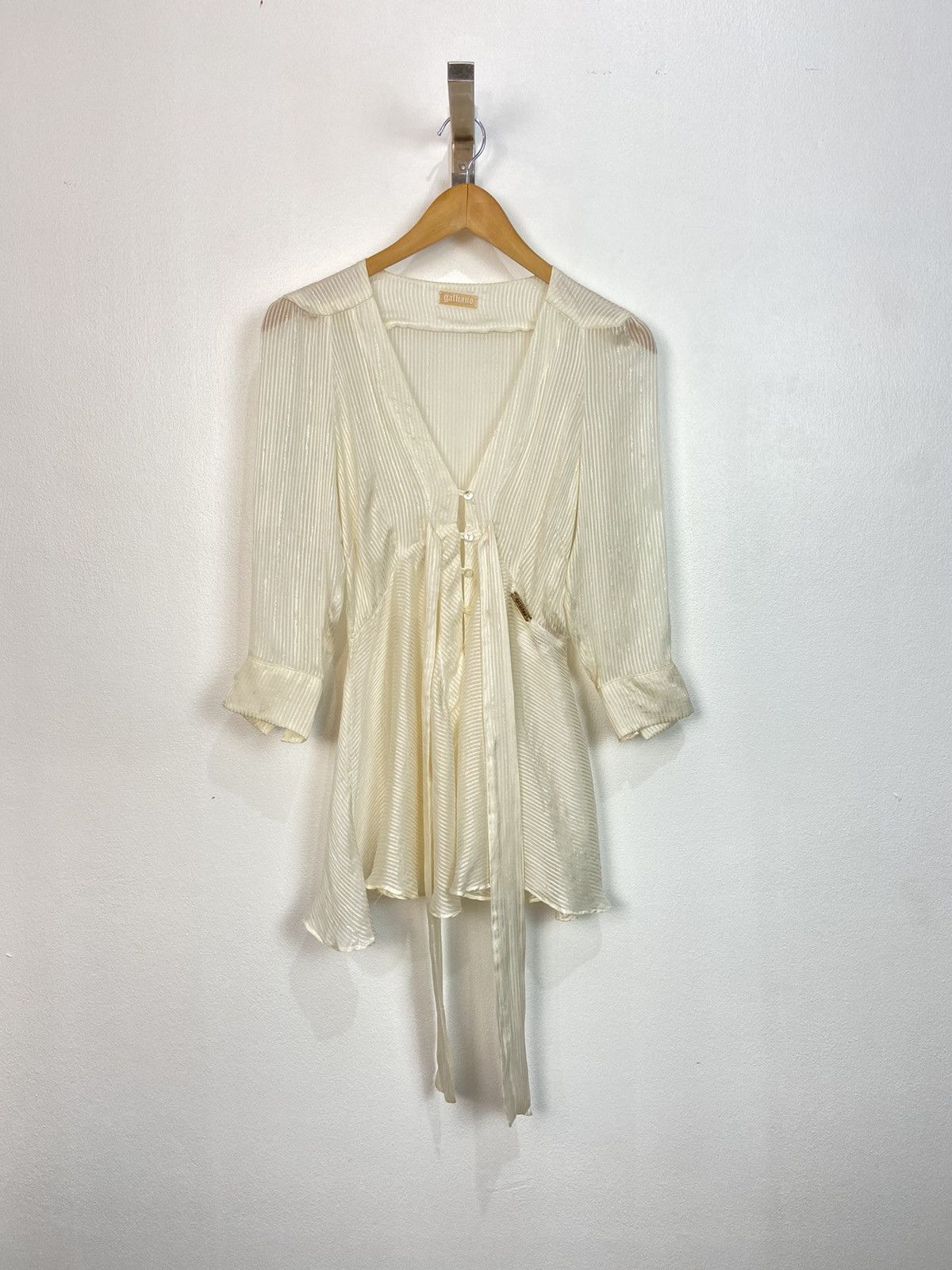 John Galliano John Galliano Silk Blouse Size M / US 6-8 / IT 42-44 - 7 Thumbnail