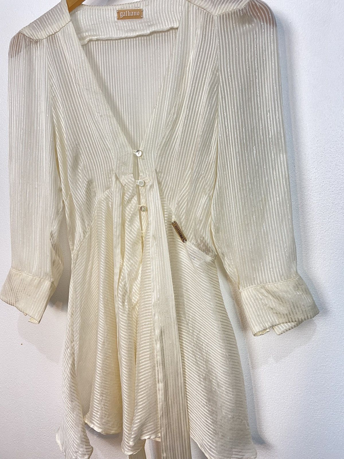 John Galliano John Galliano Silk Blouse Size M / US 6-8 / IT 42-44 - 10 Thumbnail