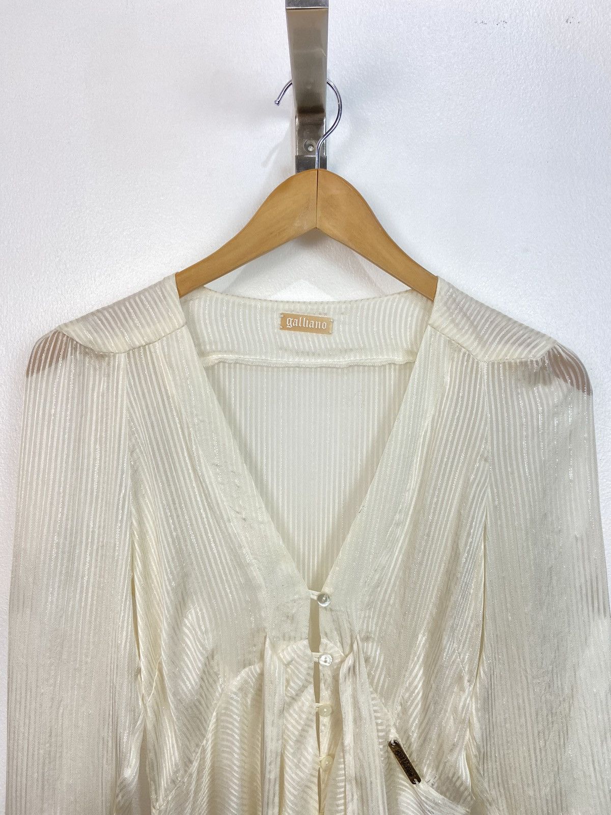 John Galliano John Galliano Silk Blouse Size M / US 6-8 / IT 42-44 - 8 Thumbnail