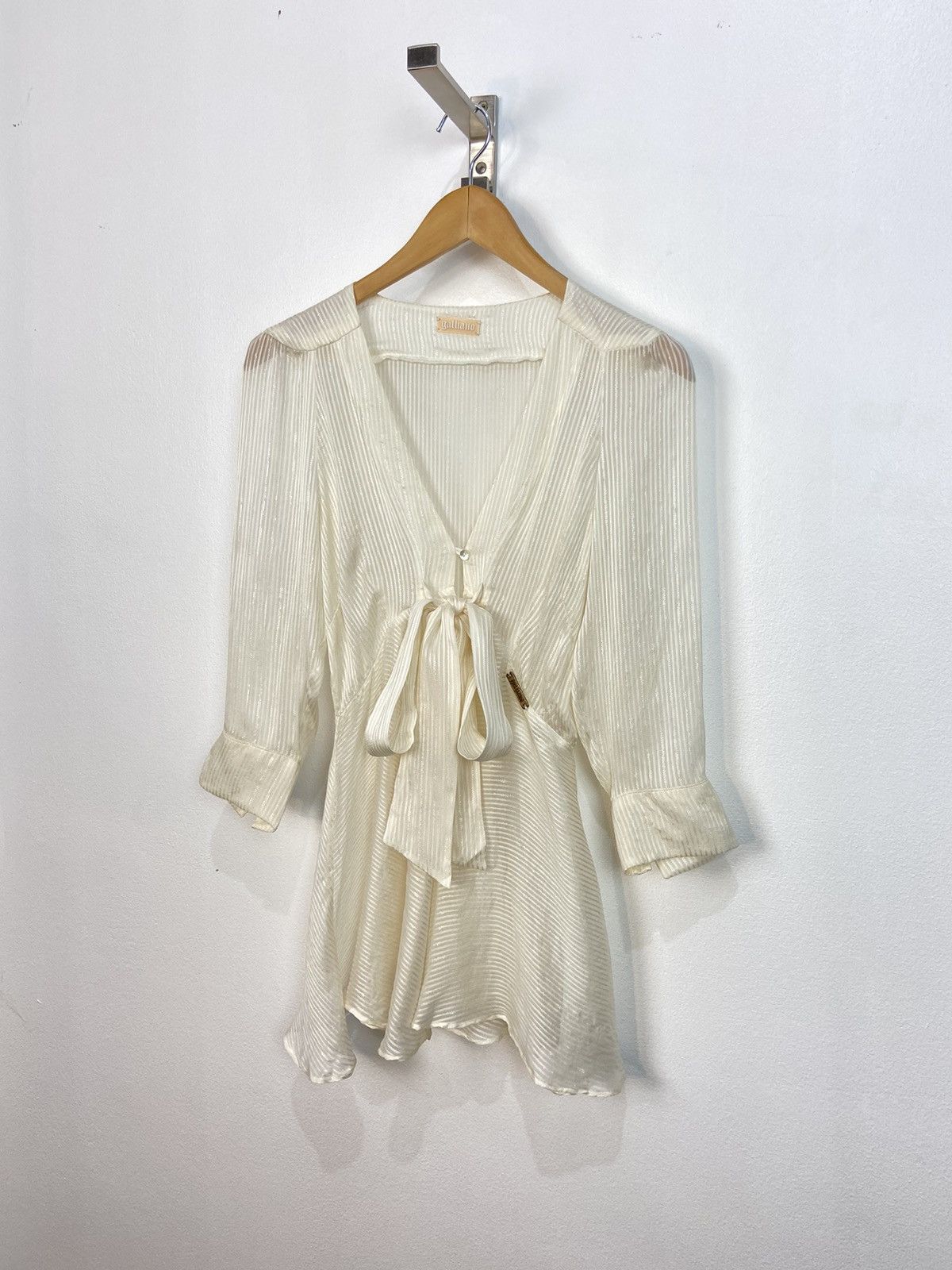 John Galliano John Galliano Silk Blouse Size M / US 6-8 / IT 42-44 - 6 Thumbnail