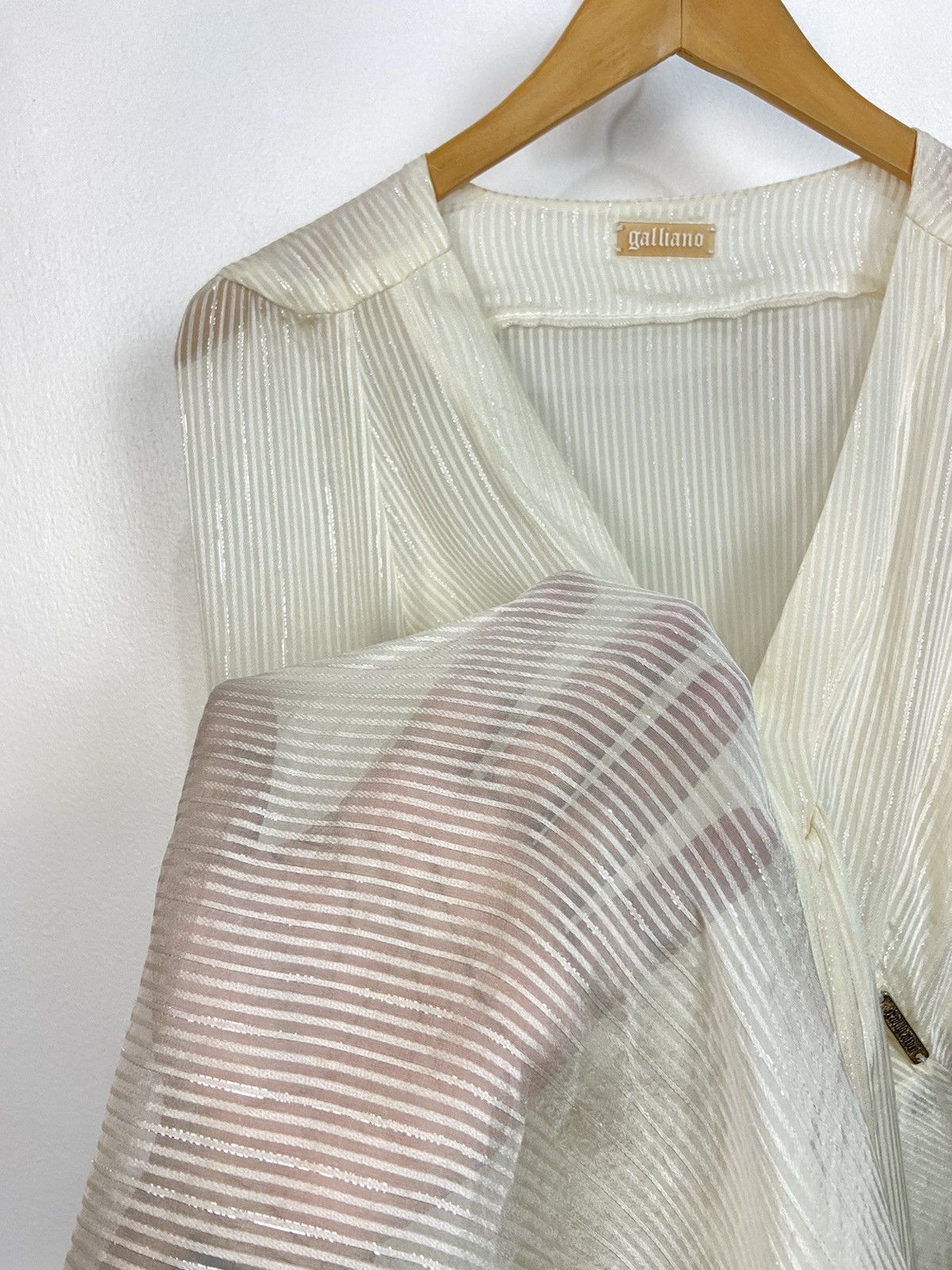 John Galliano John Galliano Silk Blouse Size M / US 6-8 / IT 42-44 - 17 Thumbnail
