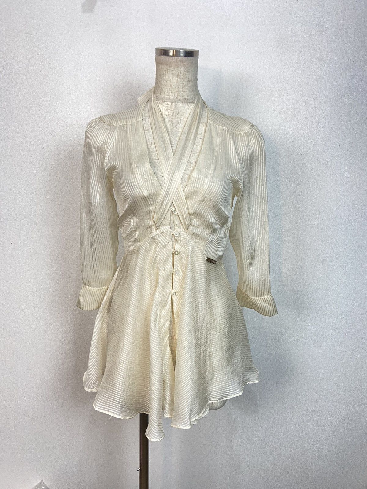 John Galliano John Galliano Silk Blouse Size M / US 6-8 / IT 42-44 - 3 Thumbnail