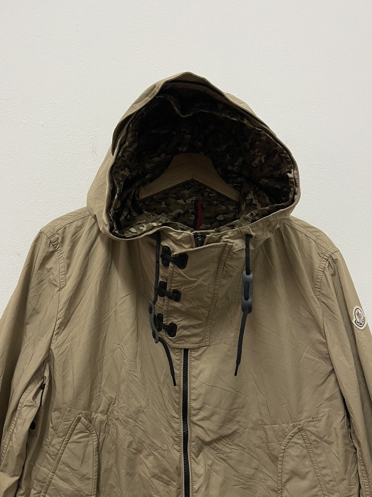 Japanese Brand × Moncler × Vintage Vintage Moncler Blouson Asperge Inner Camo Zipper Jacket Size US M / EU 48-50 / 2 - 3 Thumbnail